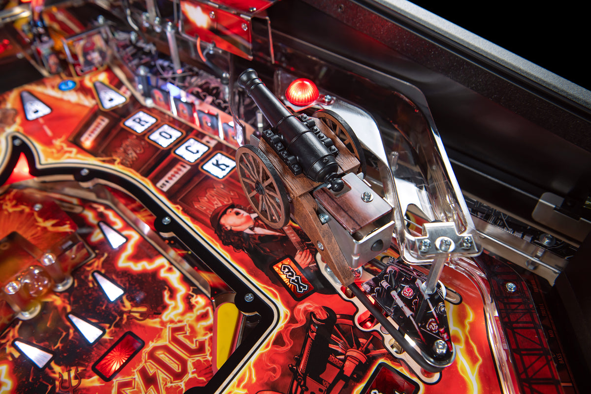 Canon tire-bille moulé du flipper AC/DC Remastered