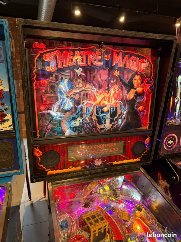 flipper theatre of magic bally pinball vintage