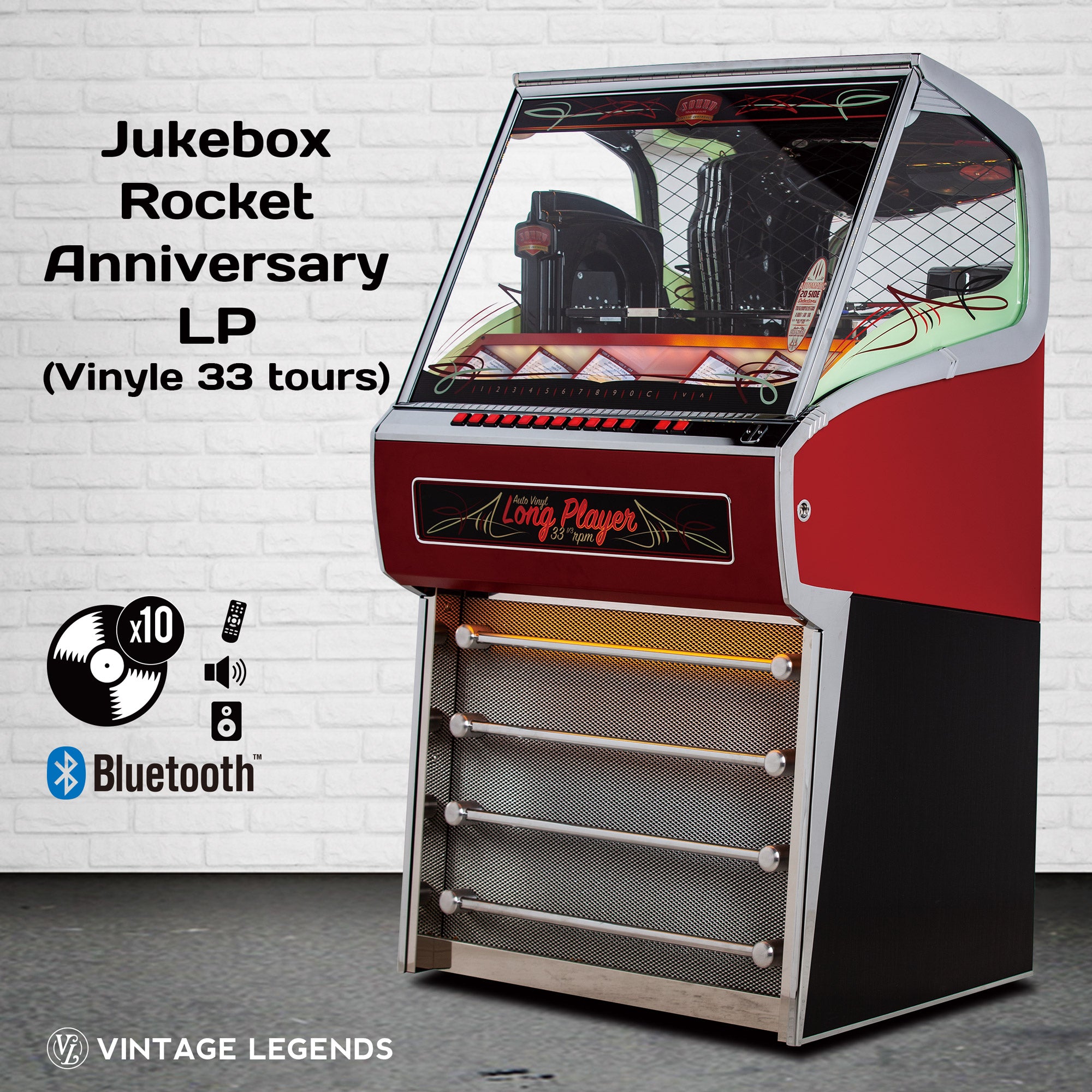 Jukebox Rocket Anniversary LP (Vinyle 33 tours)
