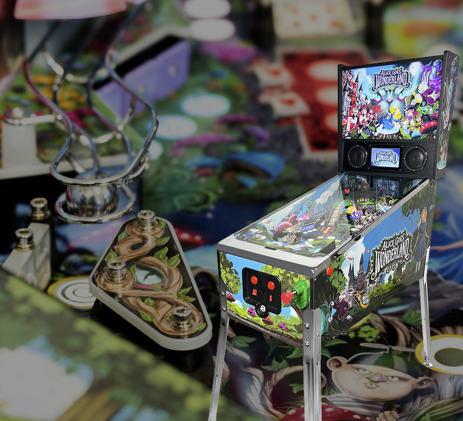 Flipper Alice Goes to Wonderland – jeu d'arcade enfant pour salle de jeux – Vintage Legends (photo 12)