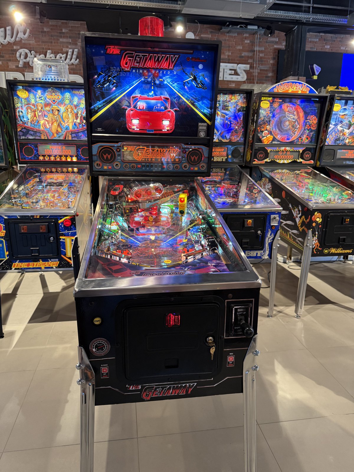 Flipper The Getaway High Speed II Williams 1992 d'occasion à vendre – Vintage Legends (photo 15)