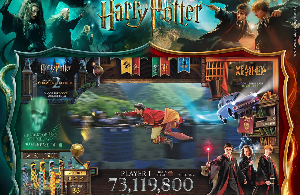 Flipper Harry Potter Arcade Edition Jersey Jack Pinball