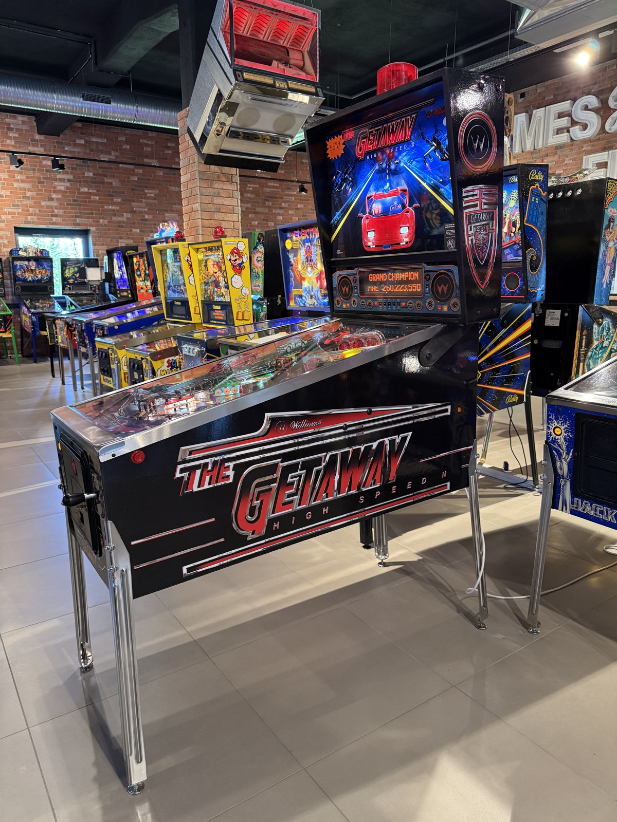 Flipper The Getaway High Speed II Williams 1992 d'occasion à vendre – Vintage Legends (photo 2)