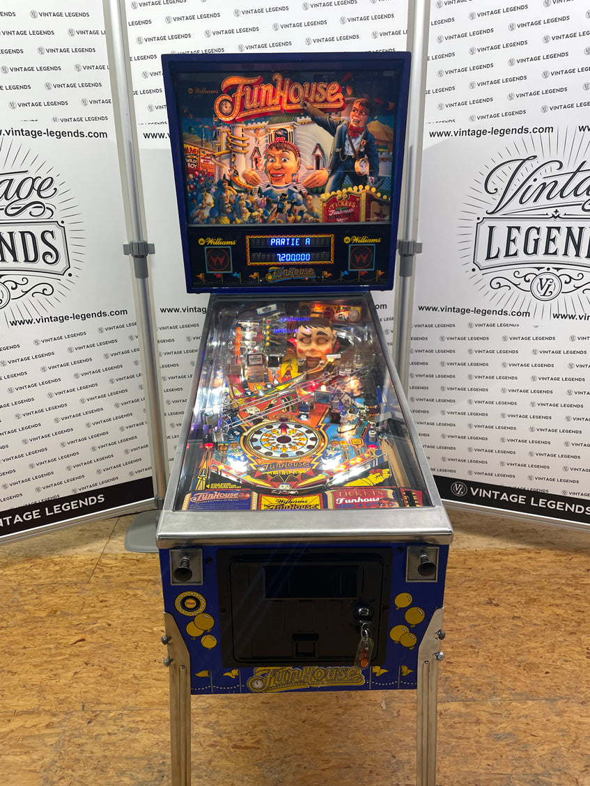 flipper funhouse williams éclairage plateau