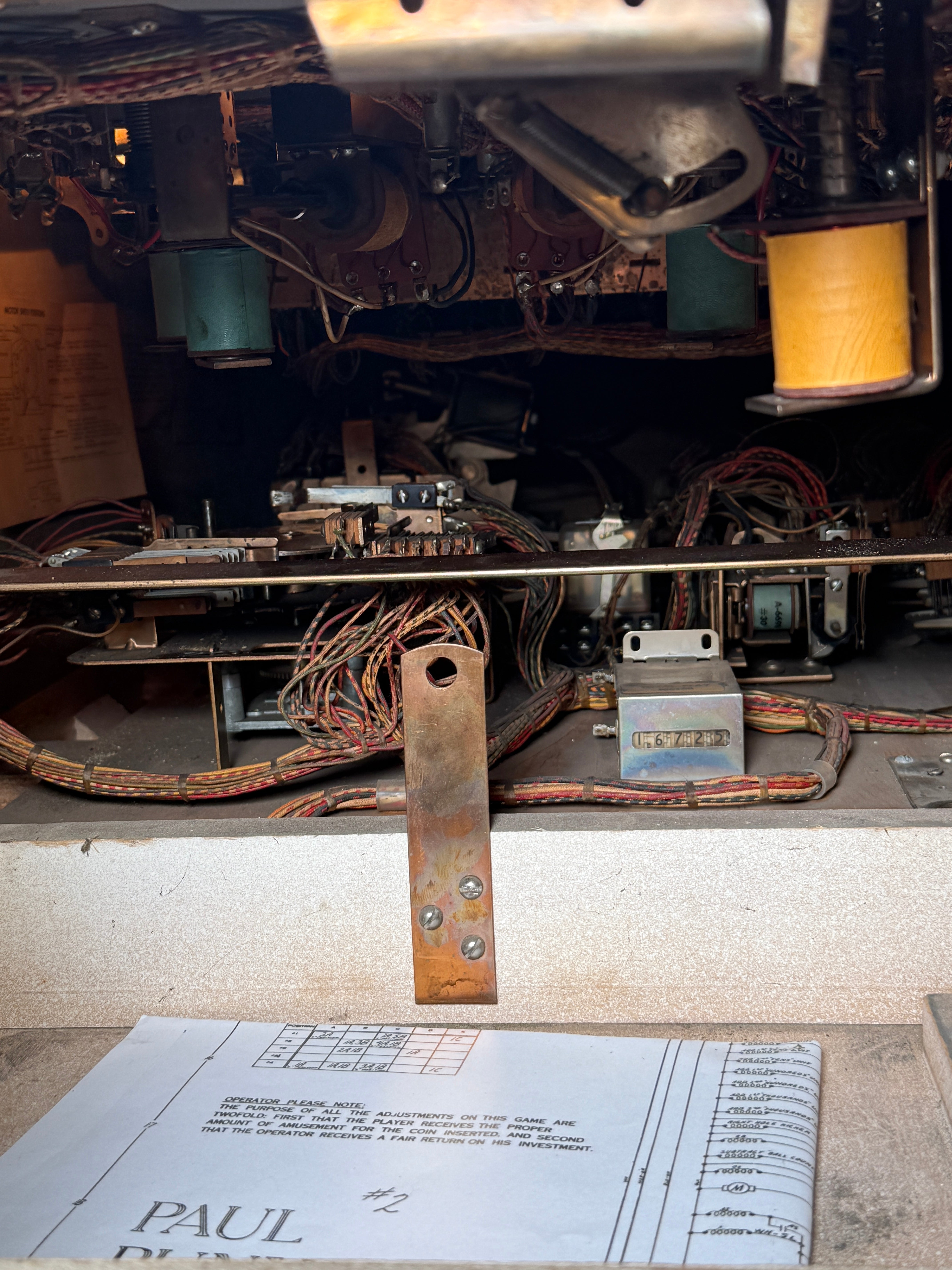 Flipper Paul Bunyan Gottlieb 1968 ( rare ) occasion