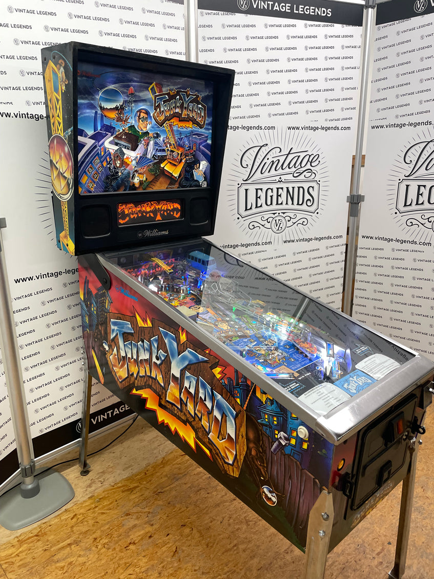flipper junk yard williams pinball machine