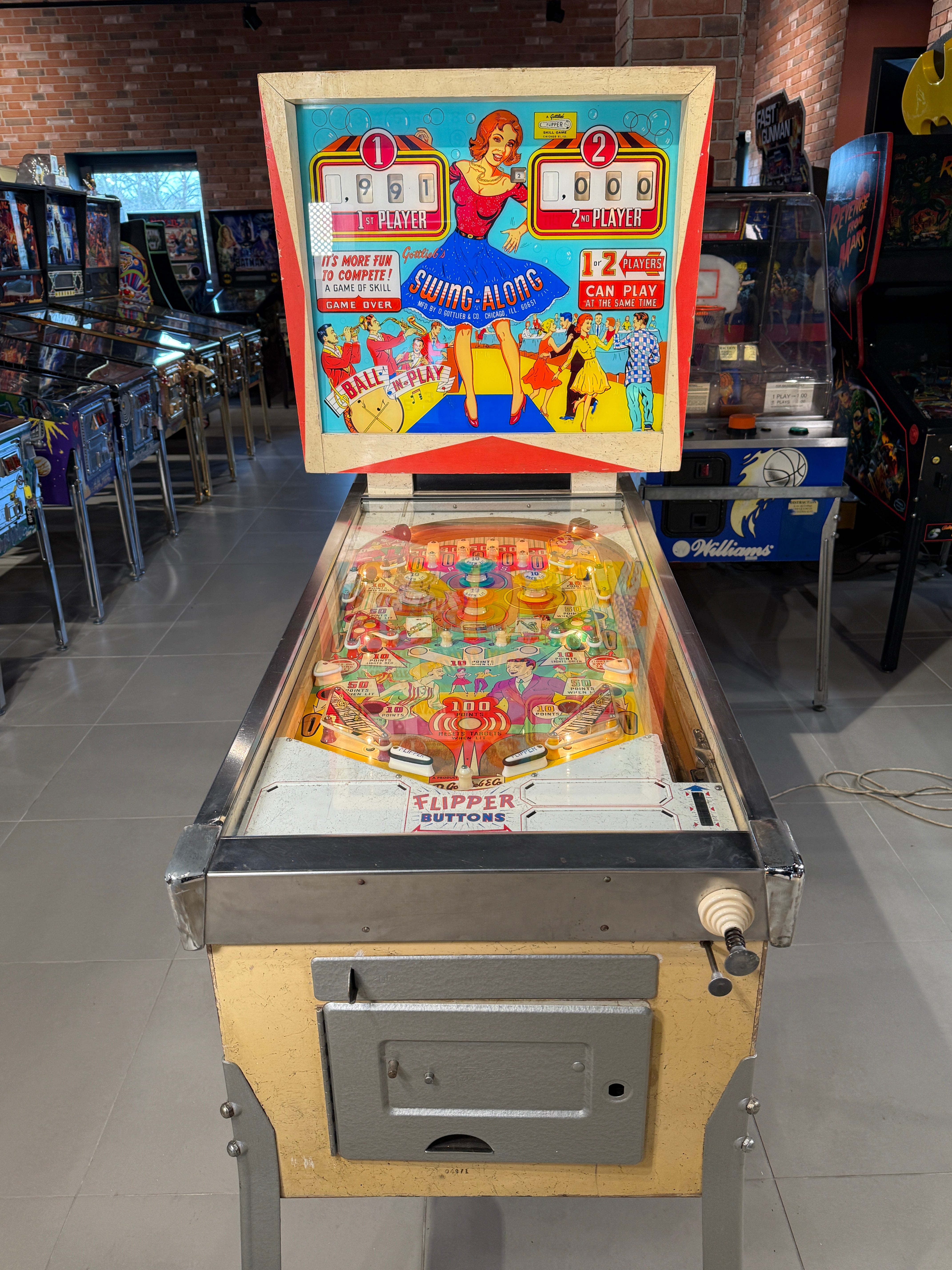 Flipper Swing-Along Gottlieb occasion