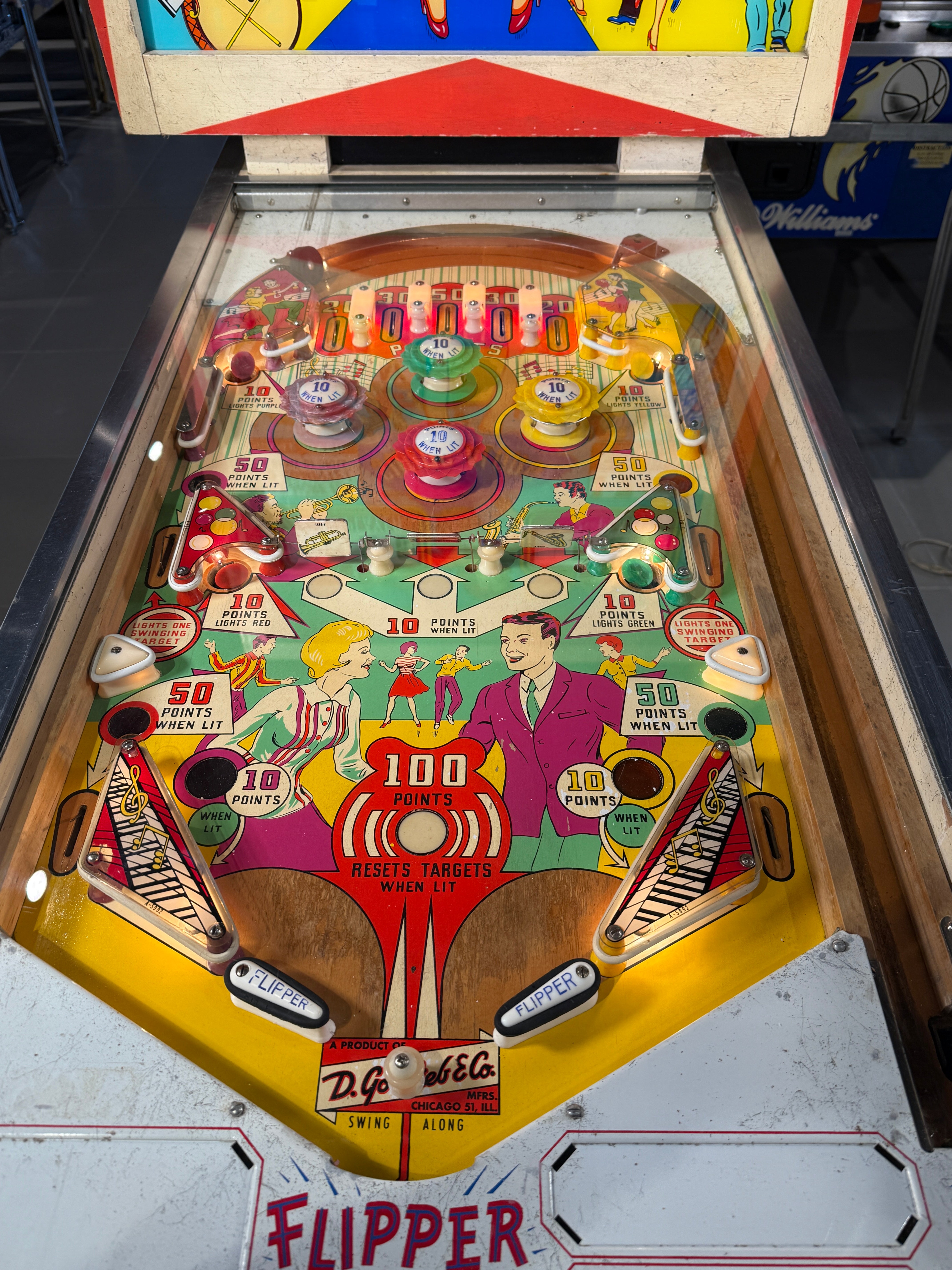 Flipper Swing-Along Gottlieb occasion