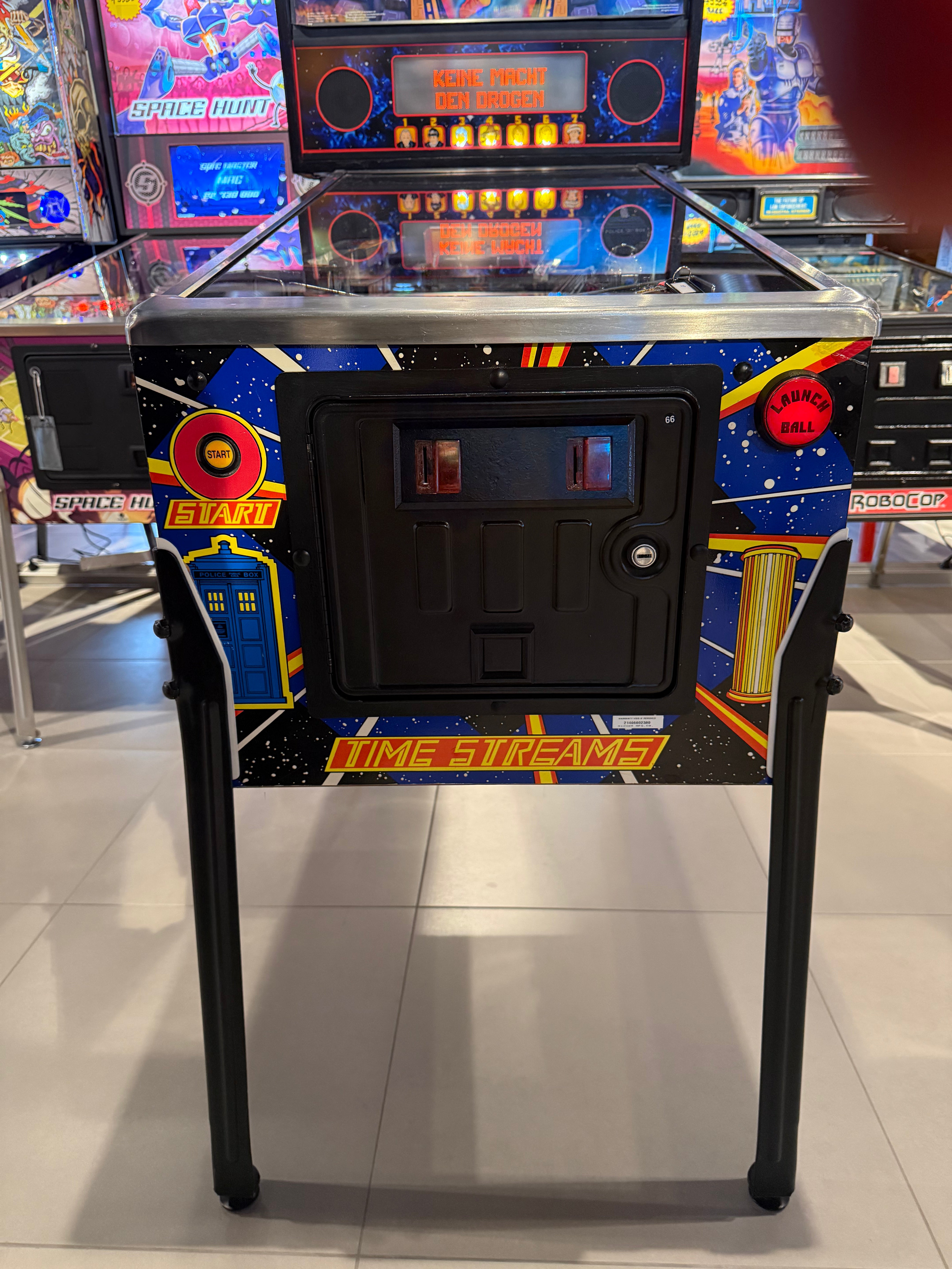 flipper doctor who bally pinball machine