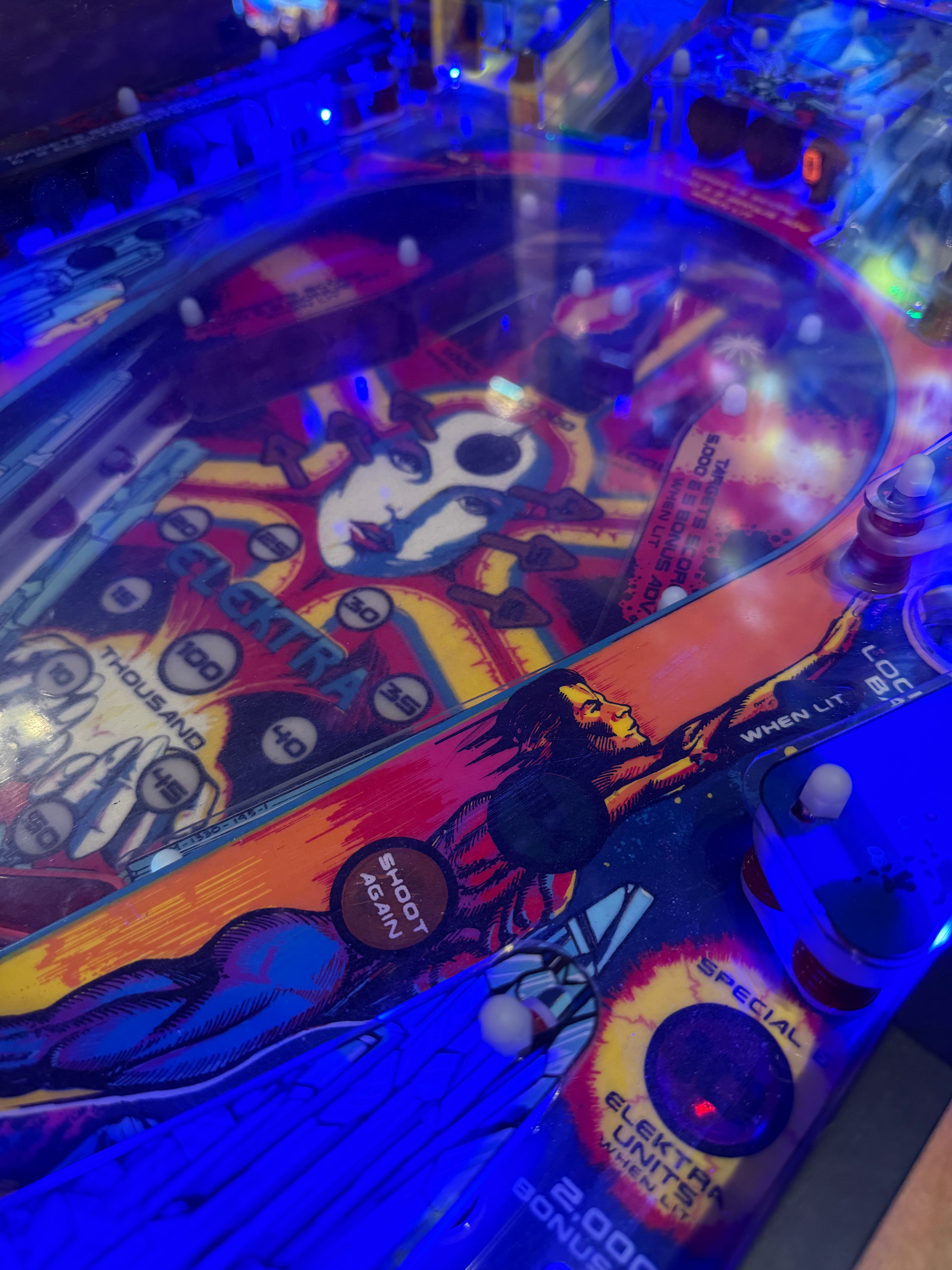 mini plateau flipper elektra bally