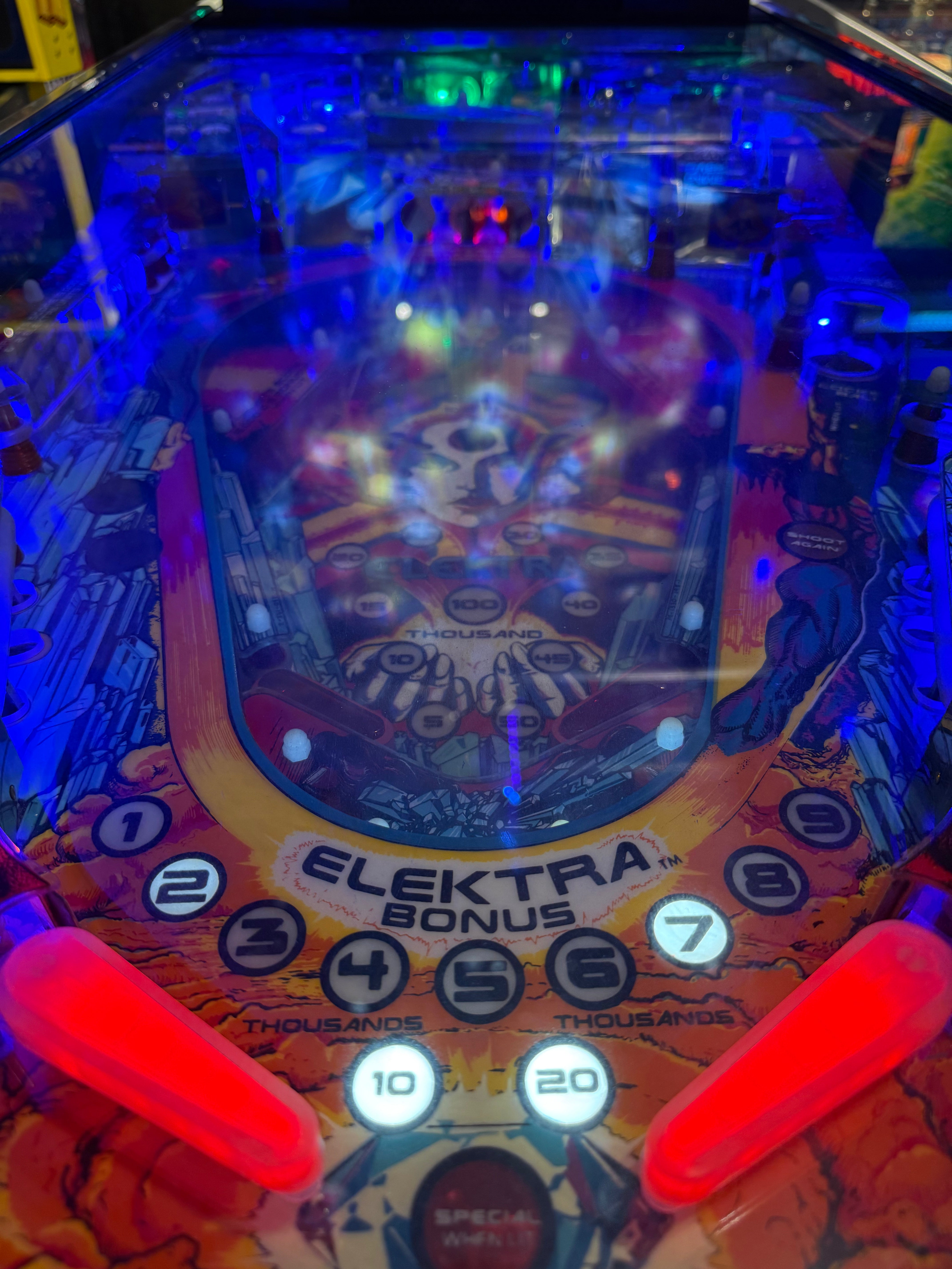 mini plateau flipper elektra bally