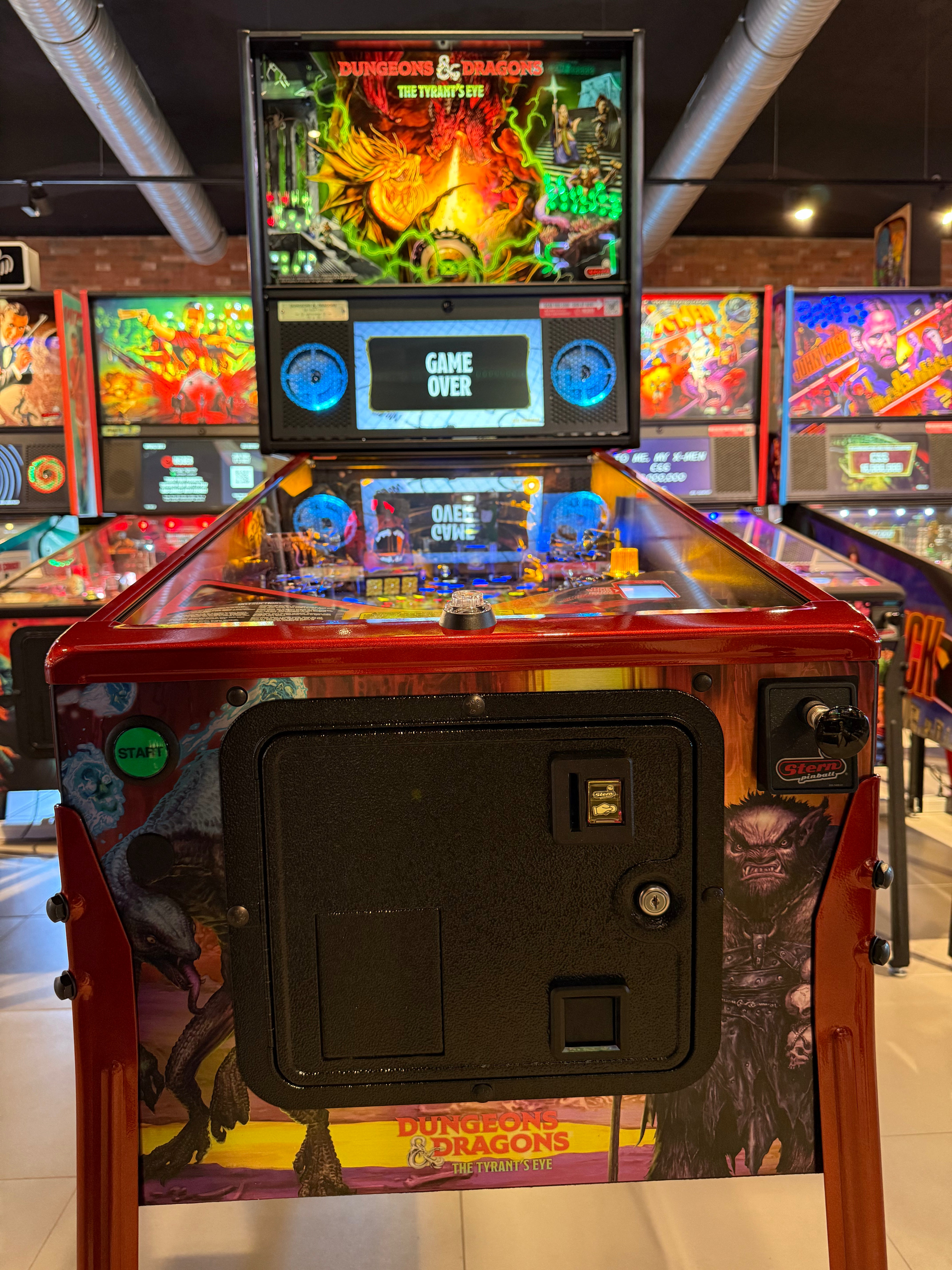flipper dungeons dragons limited edition stern gameplay