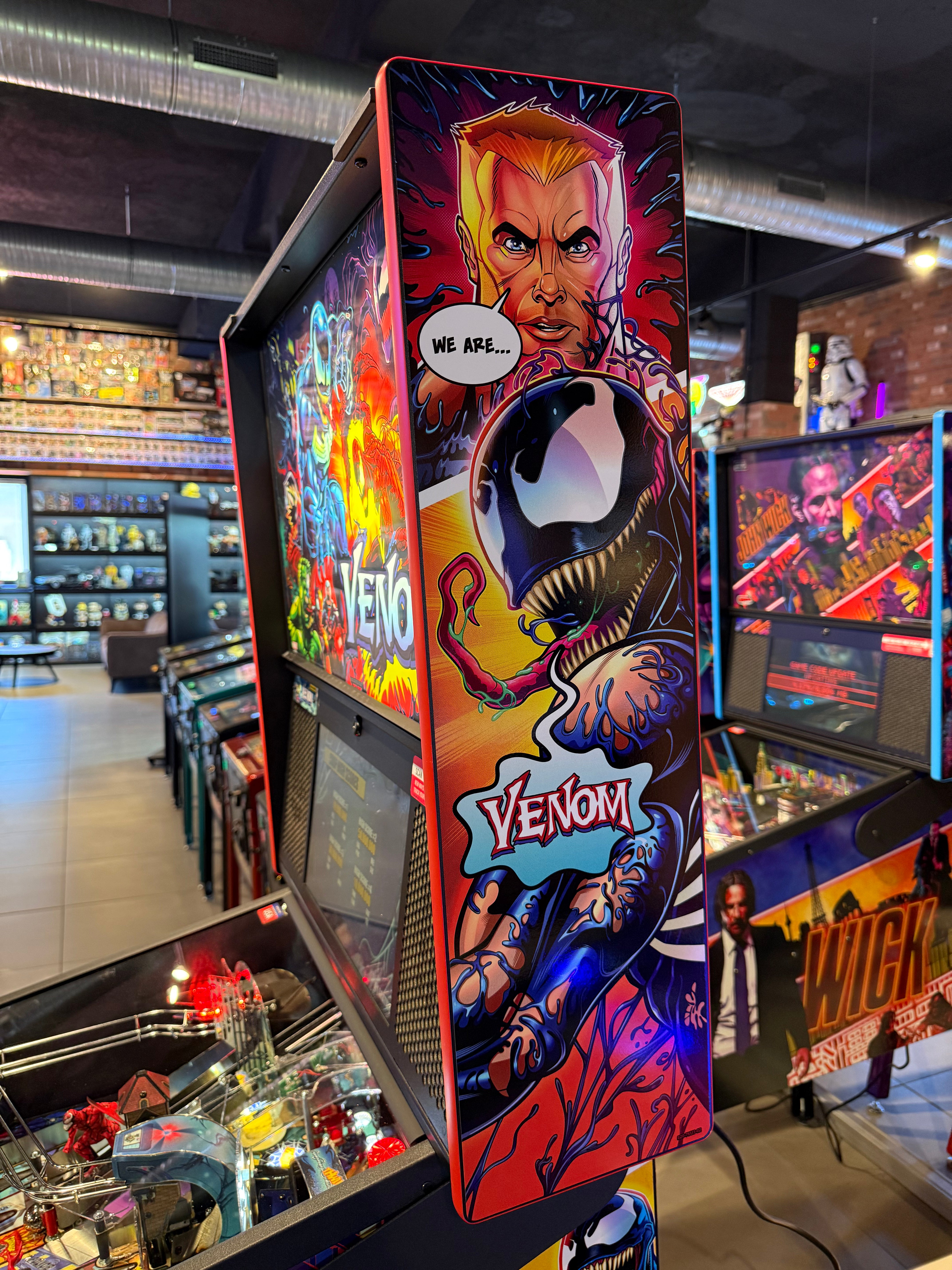 flipper venom premium stern pinball moderne