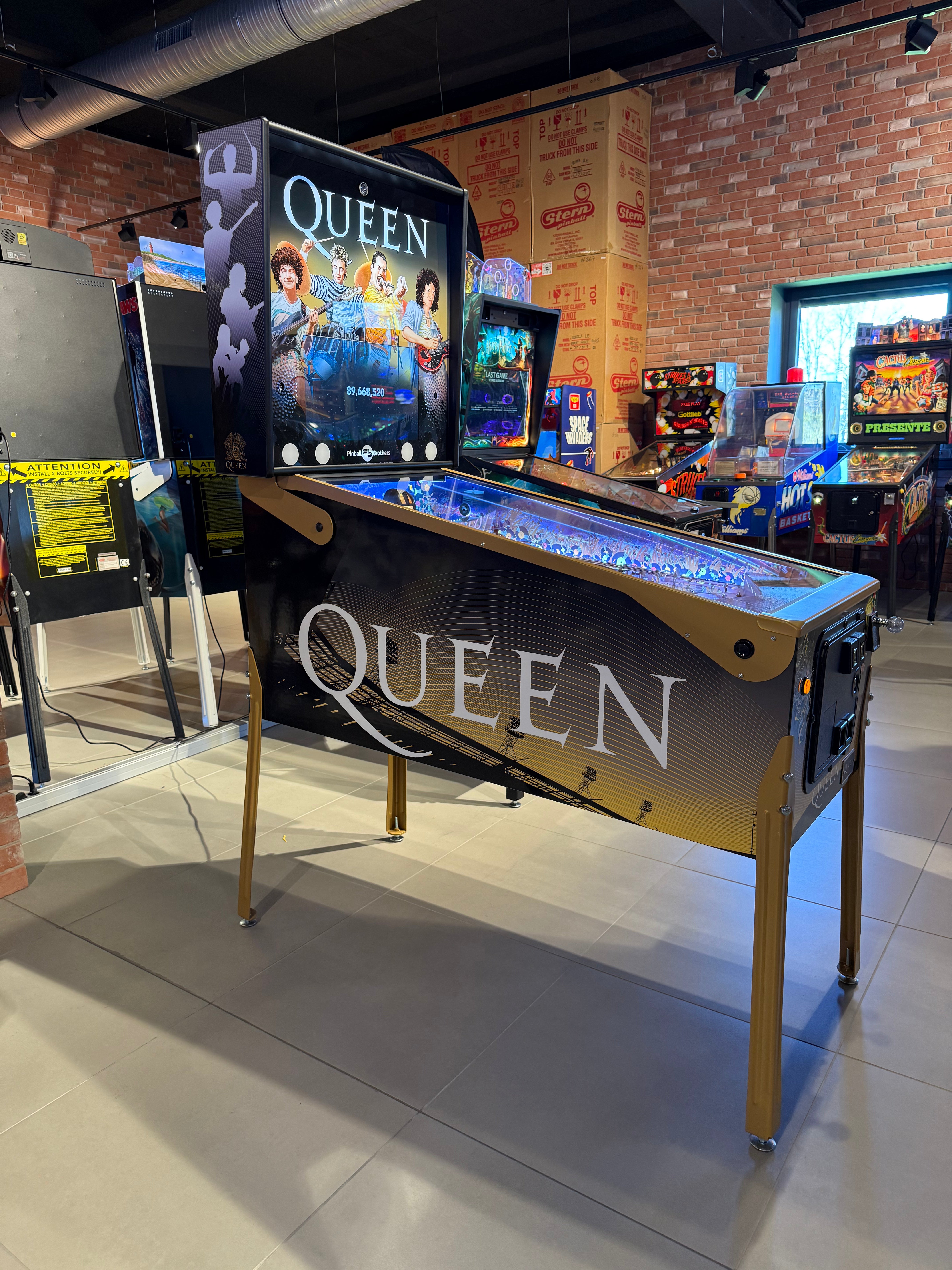 flipper queen limited rhapsody edition pinball brothers machine