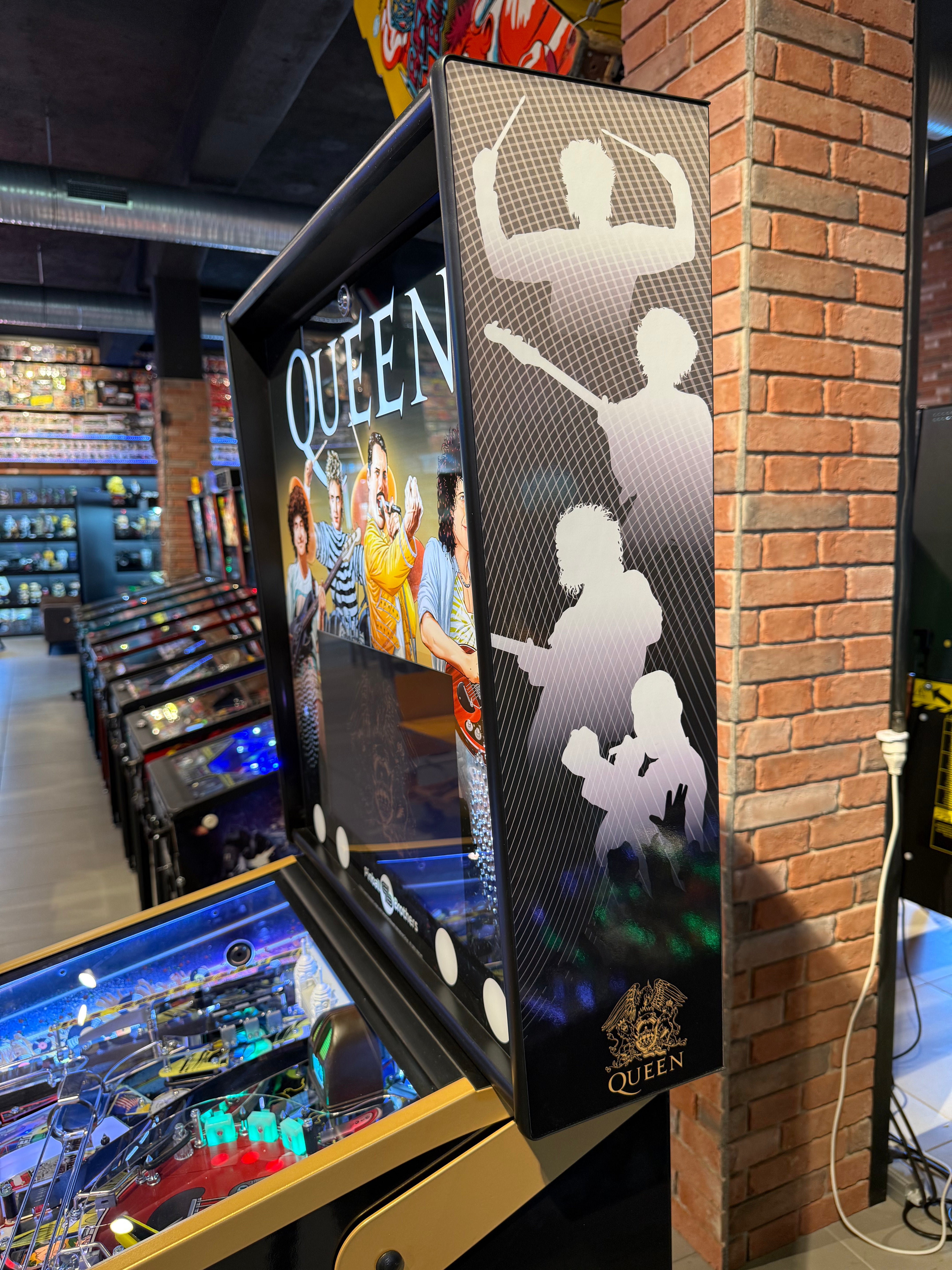 backglass flipper queen limited rhapsody edition pinball brothers