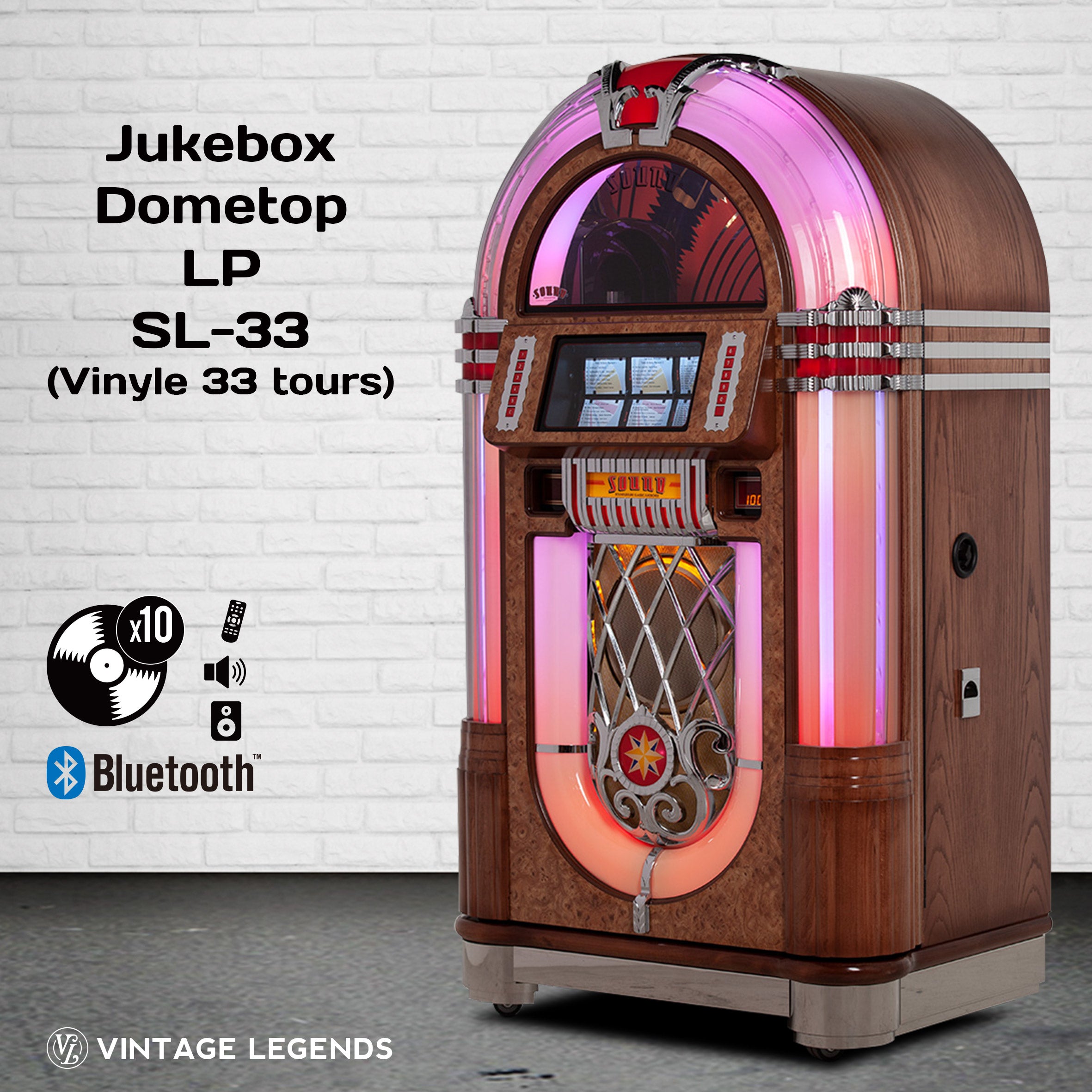 Jukebox Dometop LP SL-33 (Vinyle 33 tours)