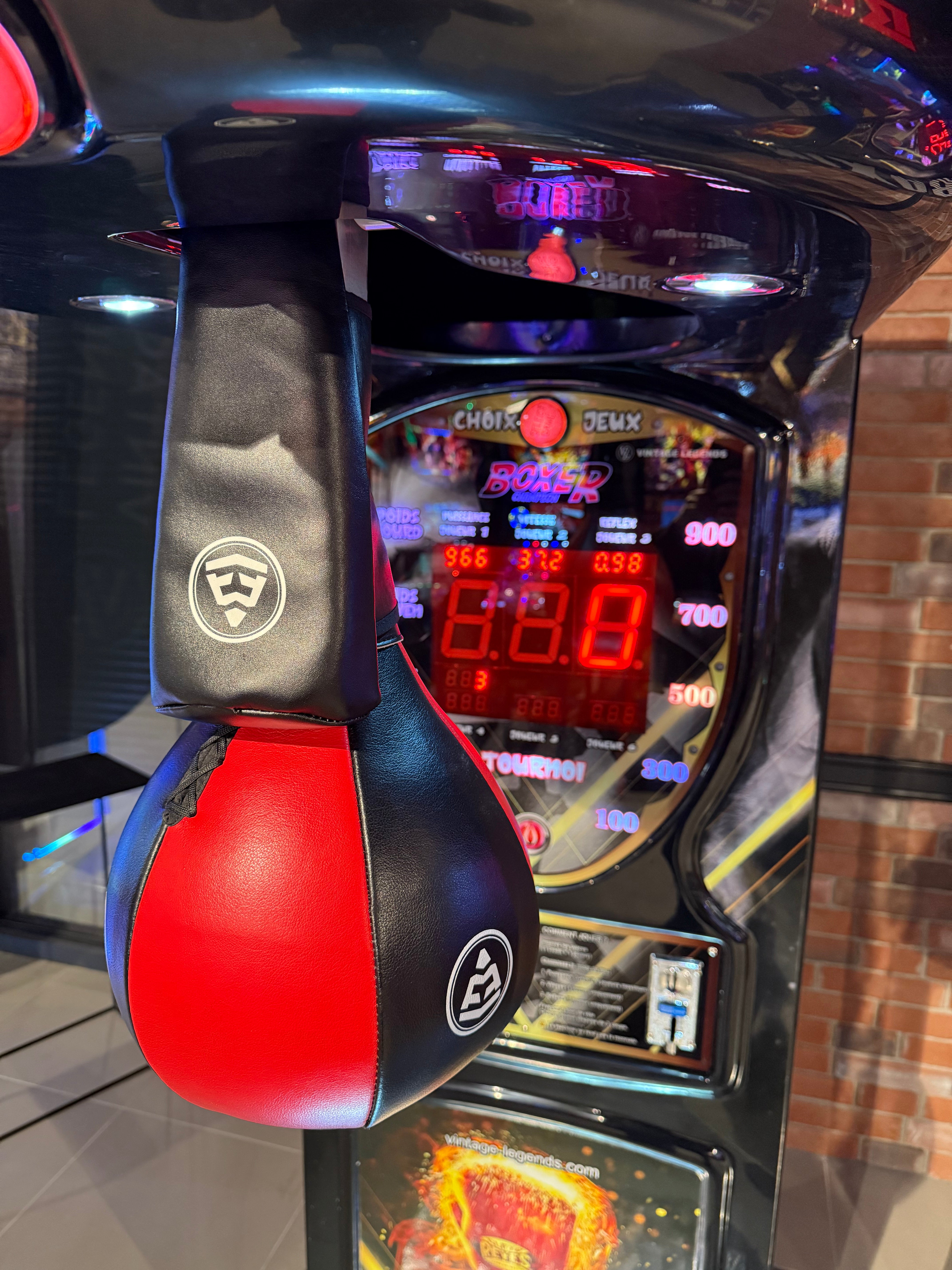 Machine de Boxe Arcade Professionnelle Punch Pro