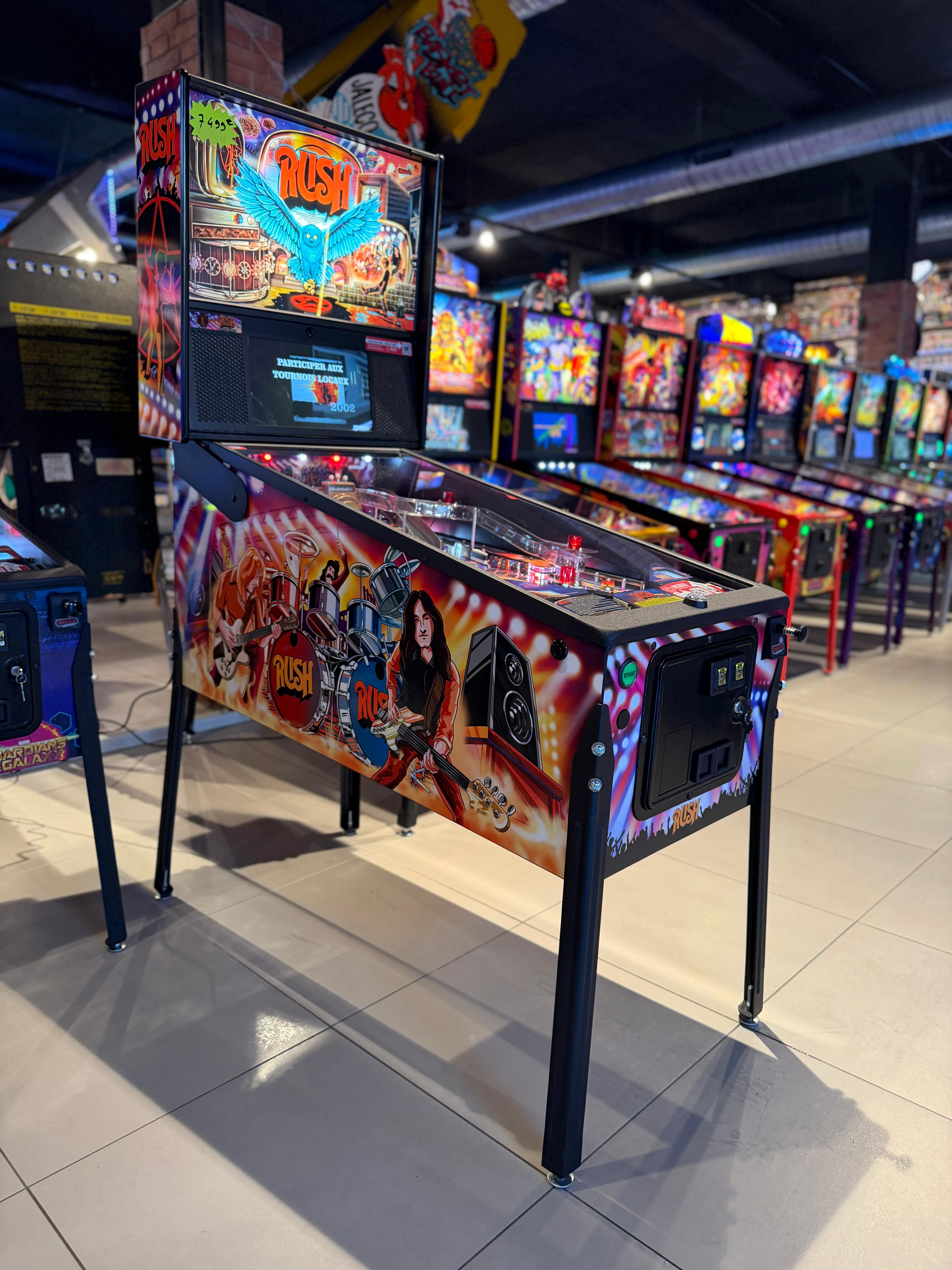 flipper rush pro stern pinball machine