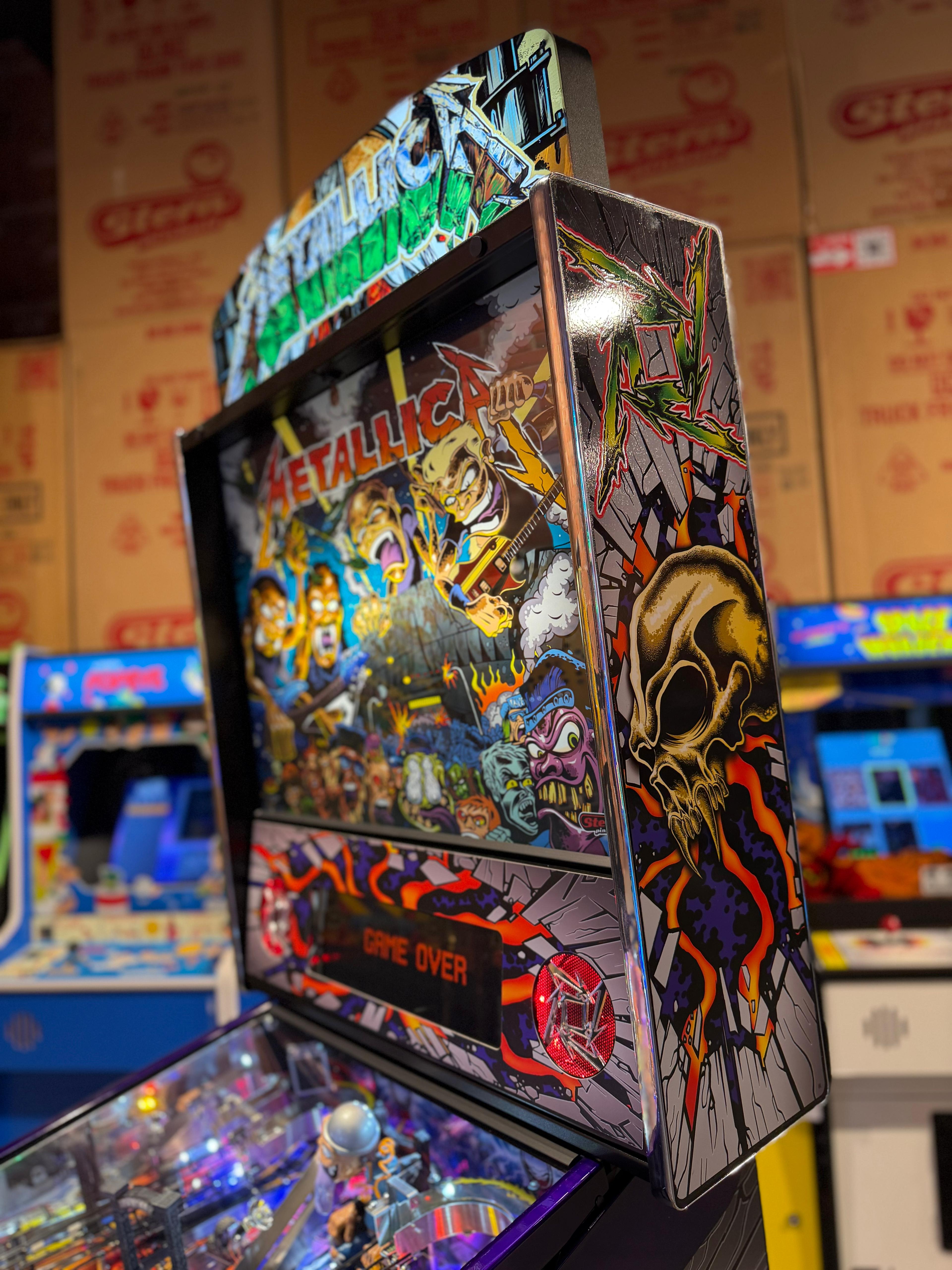 flipper metallica stern premium custom éclairage led