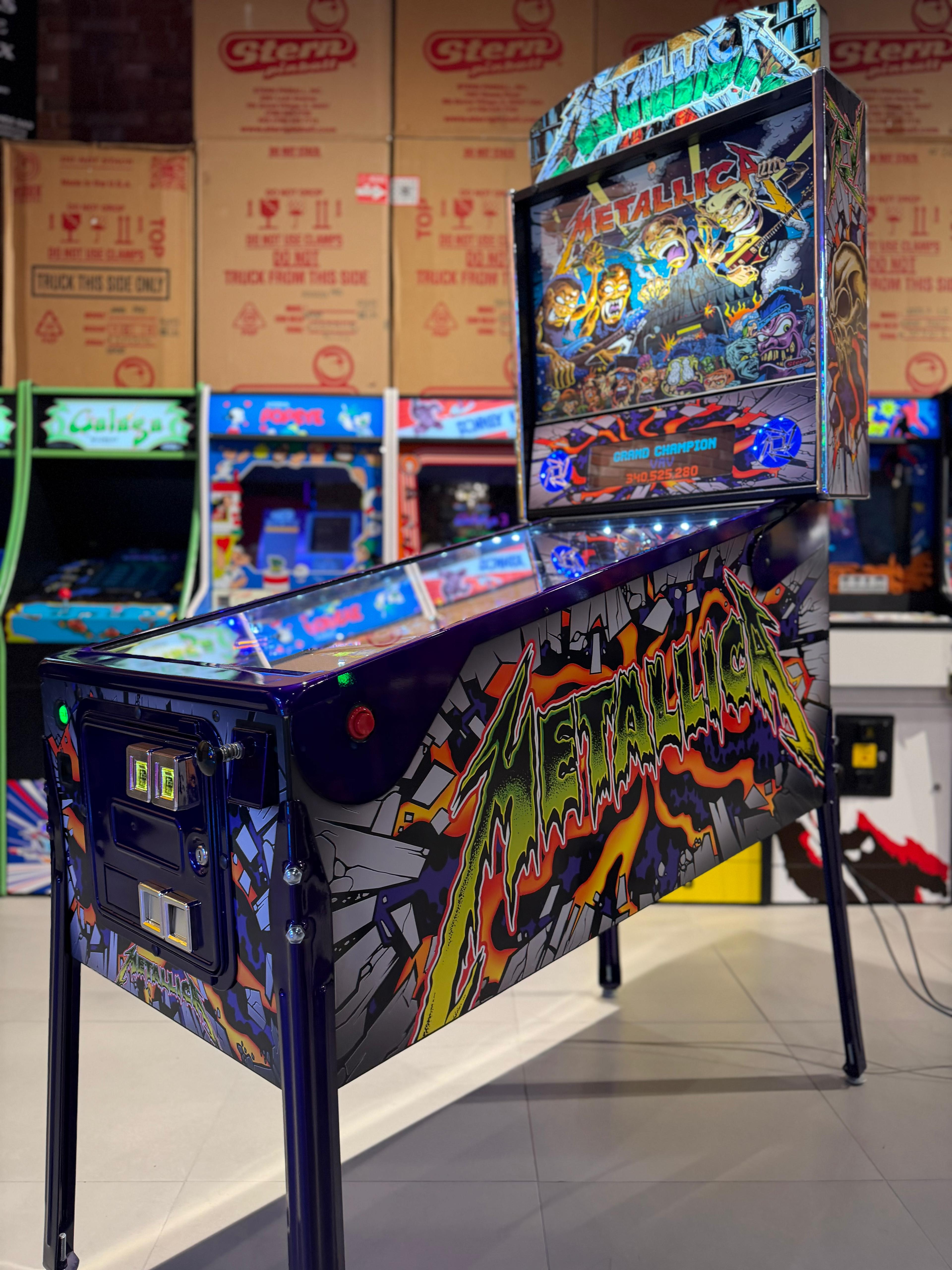 flipper metallica stern premium custom éclairage led