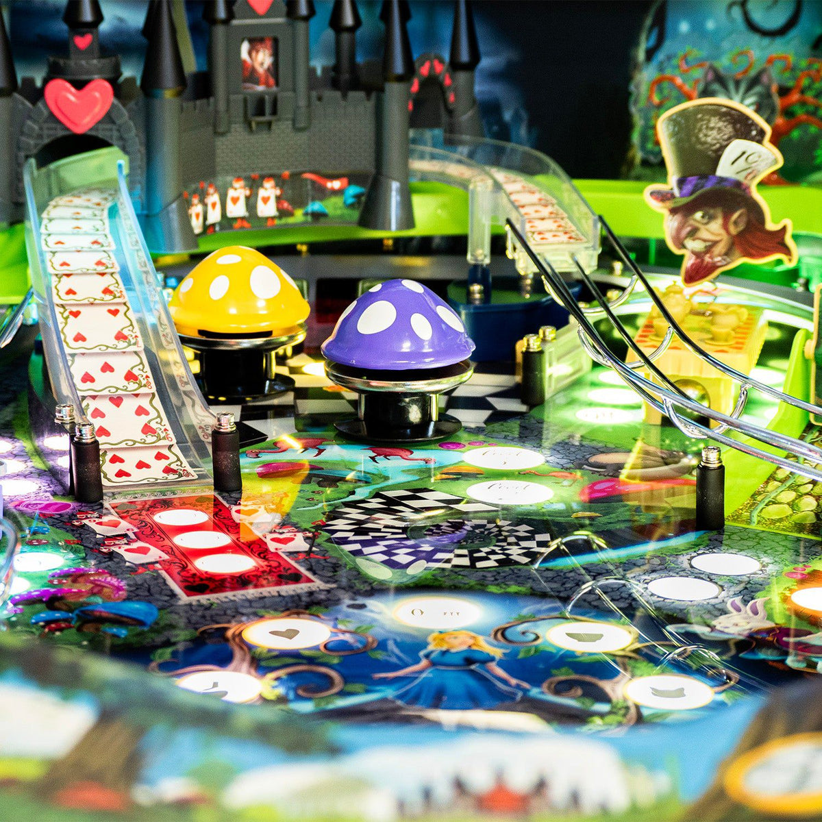 Flipper Alice Goes to Wonderland – jeu d'arcade enfant pour salle de jeux – Vintage Legends (photo 3)
