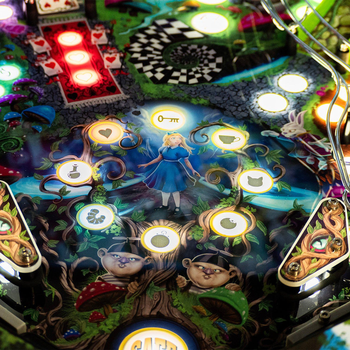 Flipper Alice Goes to Wonderland – jeu d'arcade enfant pour salle de jeux – Vintage Legends (photo 6)