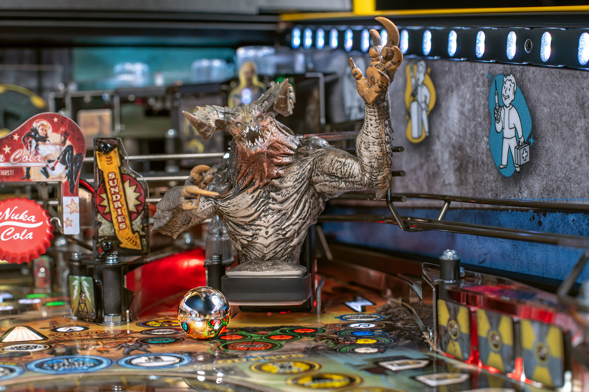 Flipper Fallout Limited Edition Stern – Deathclaw sculpté