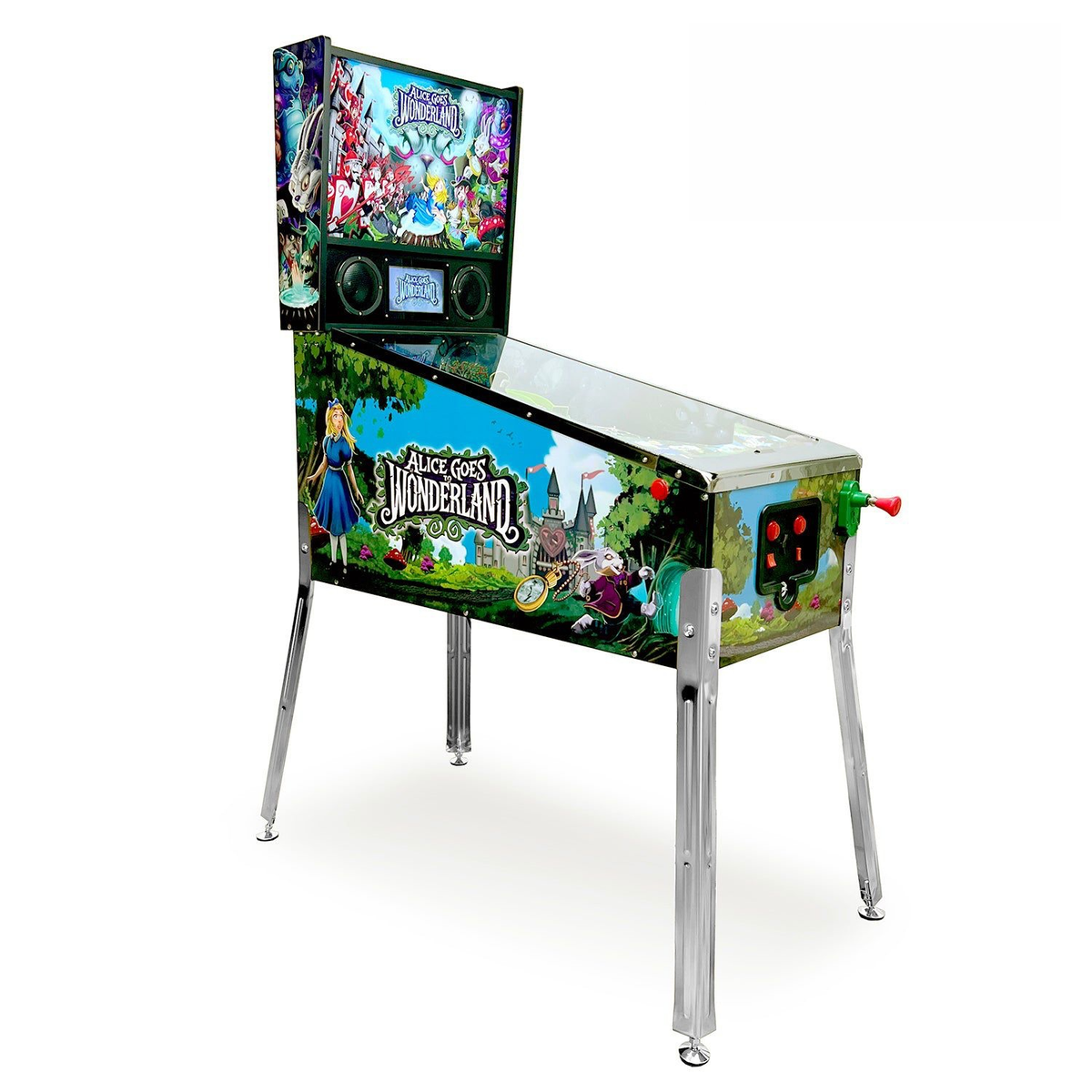 Flipper Alice Goes to Wonderland – jeu d'arcade enfant pour salle de jeux – Vintage Legends (photo 1)