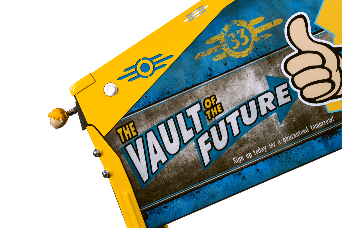 Flipper Fallout Limited Edition Stern – décor latéral Vault of the Future