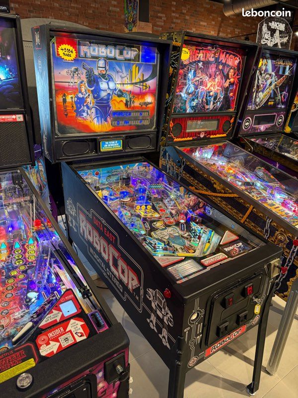 flipper robocop data east pinball machine