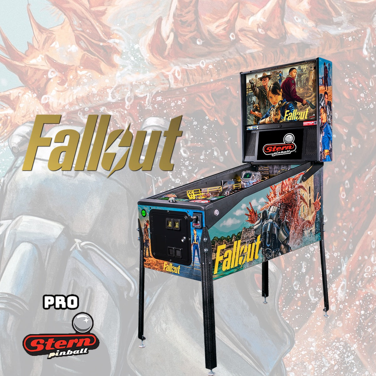Flipper Fallout Pro Stern Pinball neuf – Vintage Legends