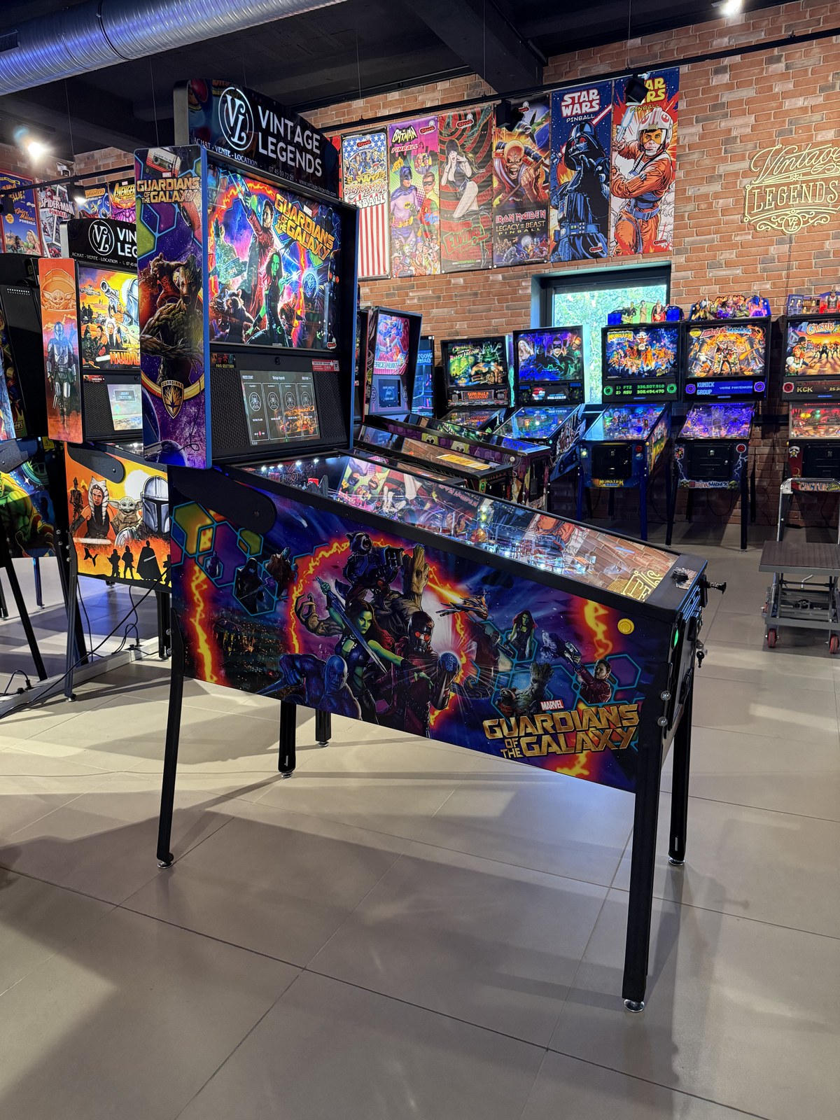 Flipper Guardians of the Galaxy Pro Stern 2017 d'occasion à vendre – Vintage Legends (photo 1)