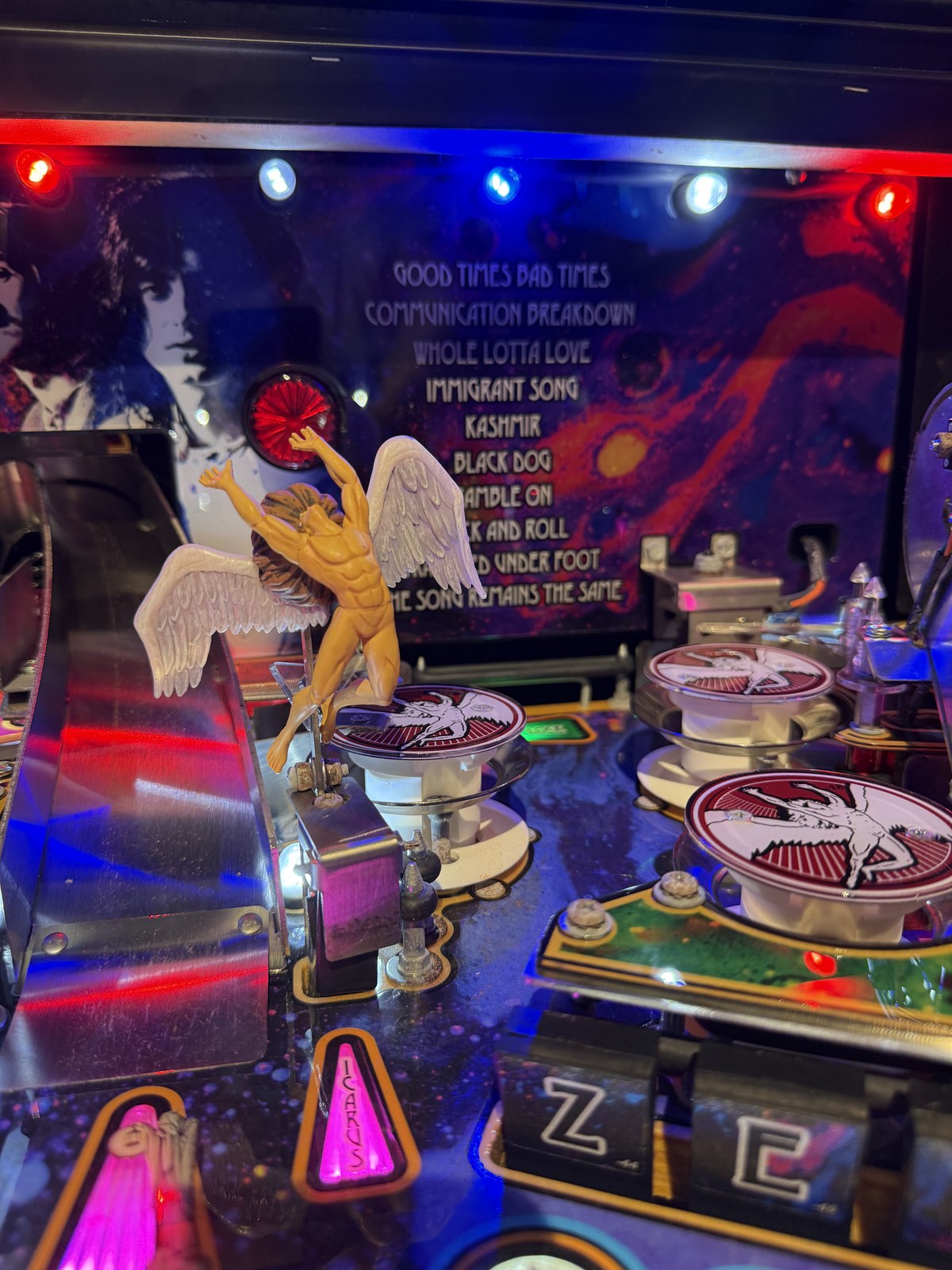 Flipper Led Zeppelin Pro Stern 2020 d'occasion à vendre – Vintage Legends (photo 10)