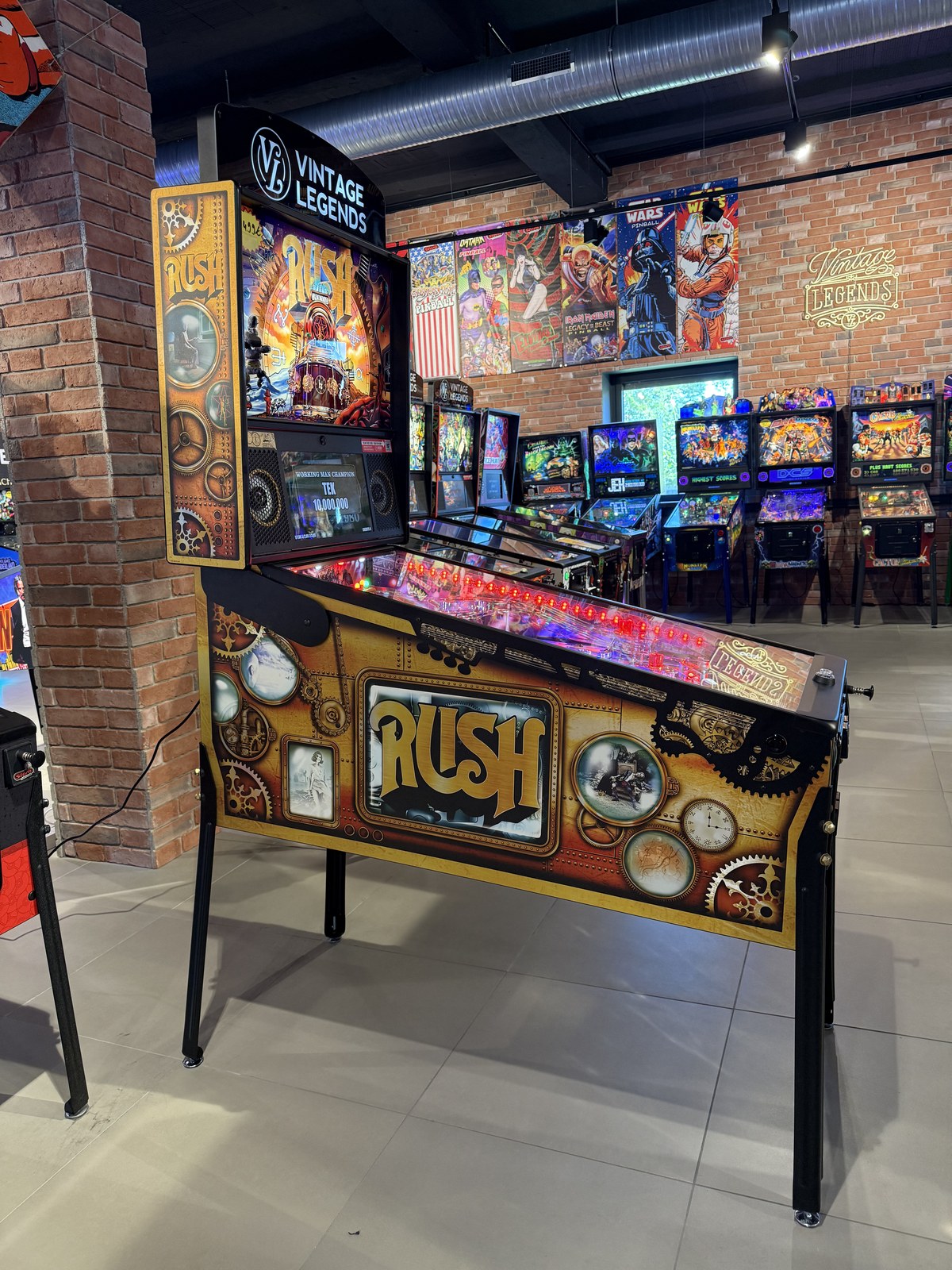 Flipper Rush Limited Edition Stern 2022 d'occasion à vendre – Vintage Legends (photo 1)