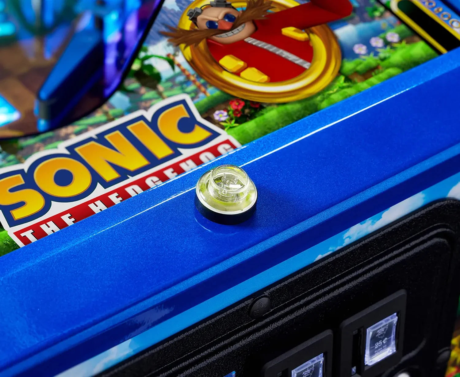 Flipper Sonic the Hedgehog Special Edition Jersey Jack Pinball – vue d'ensemble