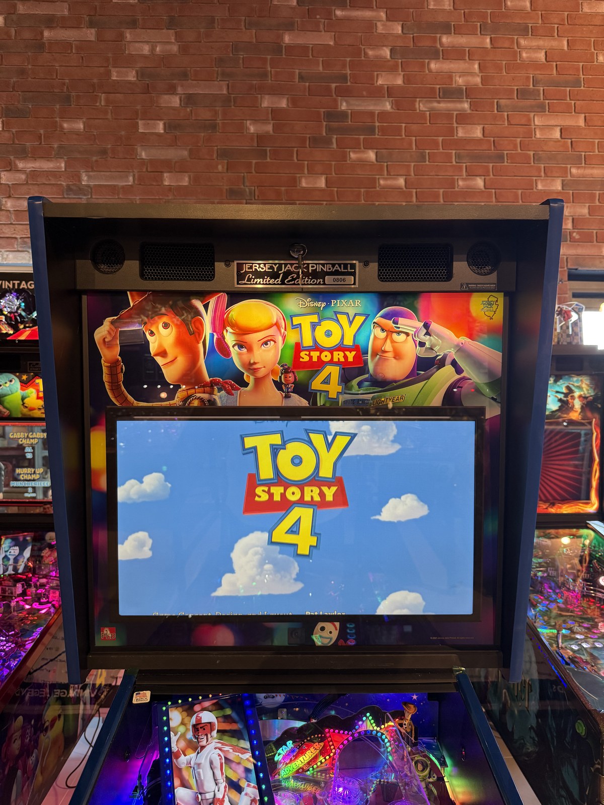 Flipper Toy Story 4 Limited Edition Jersey Jack 2023 d'occasion à vendre – Vintage Legends (photo 6)
