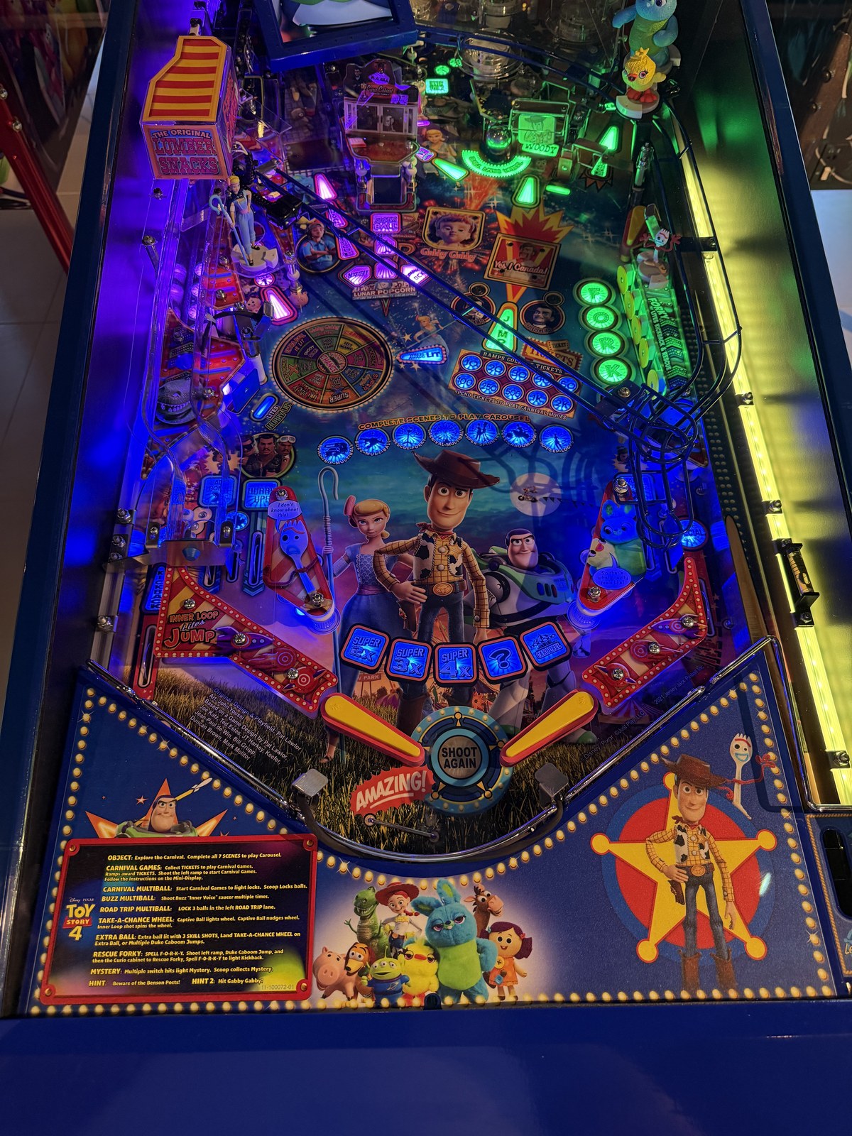 Flipper Toy Story 4 Limited Edition Jersey Jack 2023 d'occasion à vendre – Vintage Legends (photo 11)