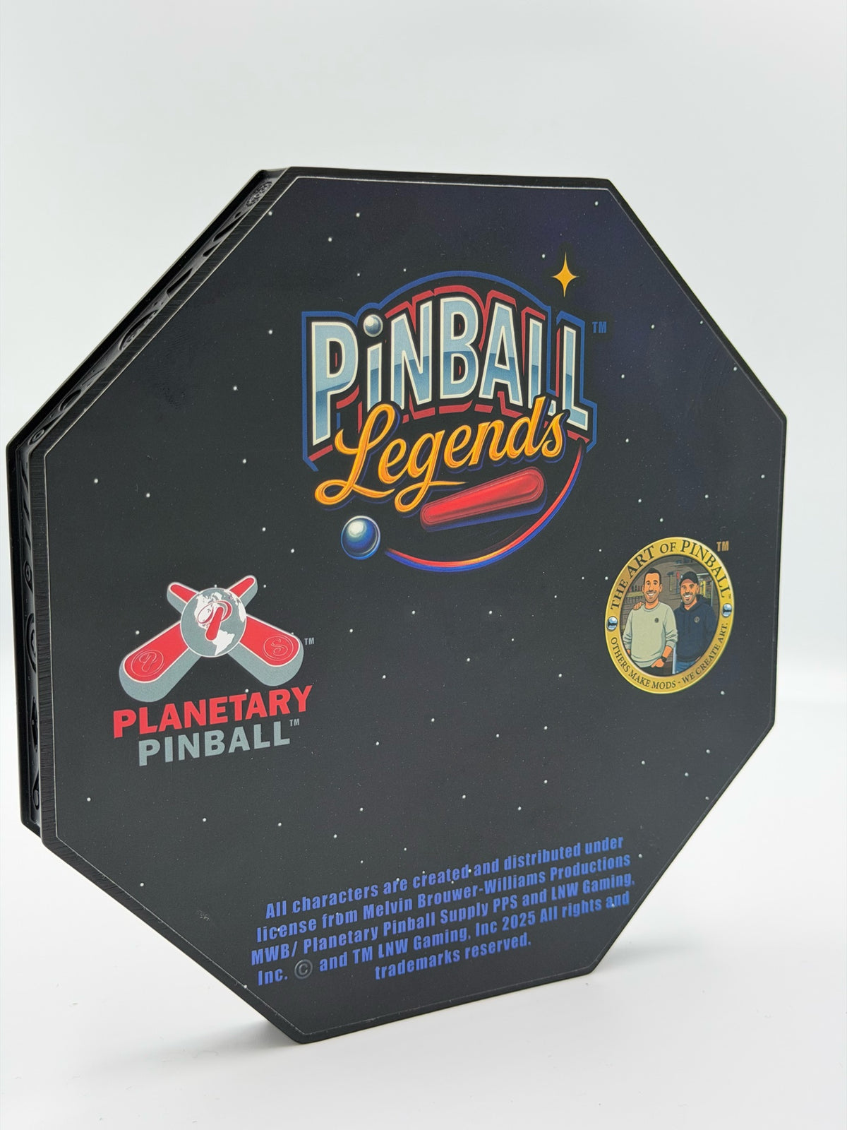 Hologramme de licence officielle Pinball Legends