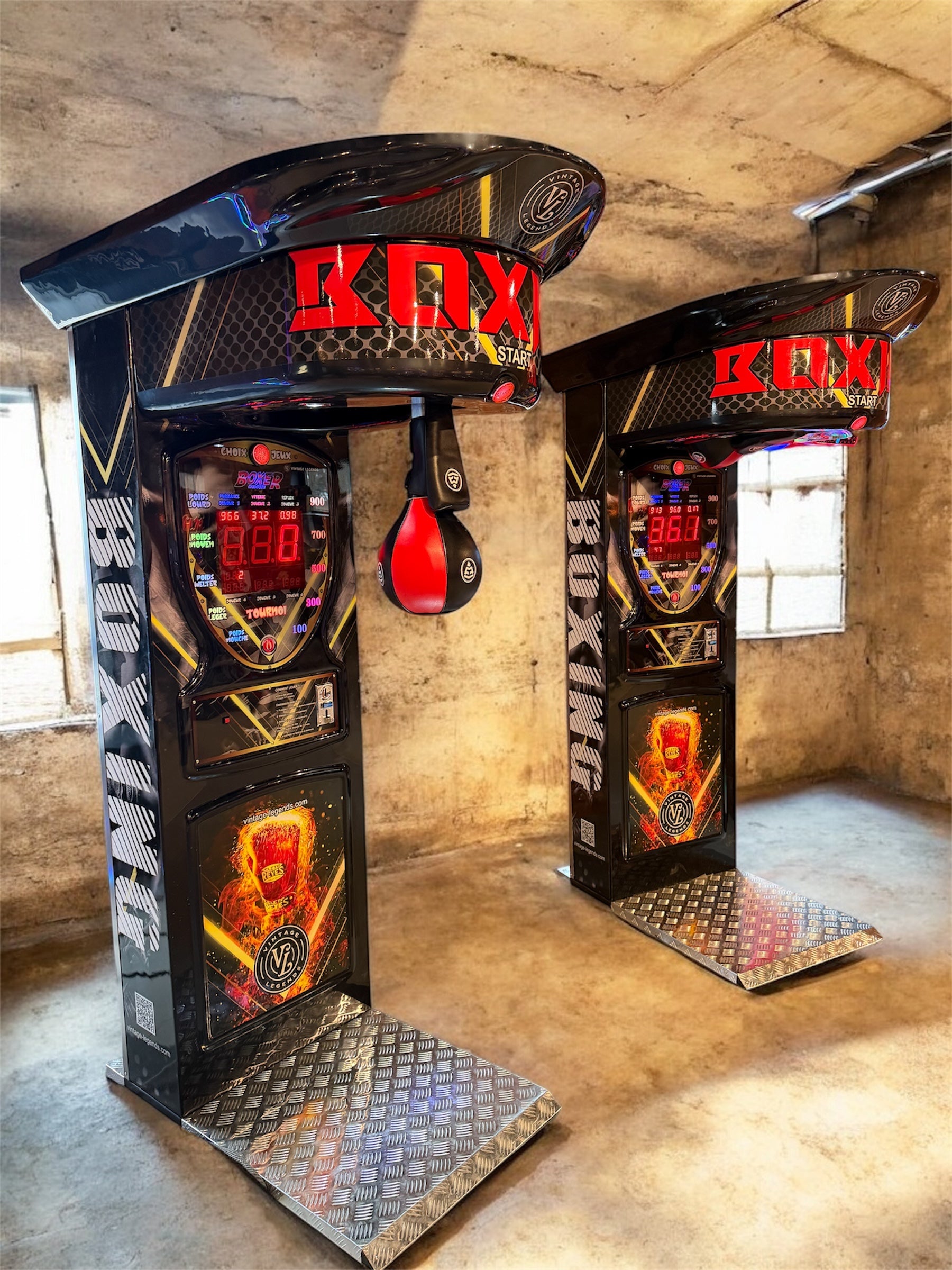 Machine de Boxe Arcade Professionnelle Punch Pro