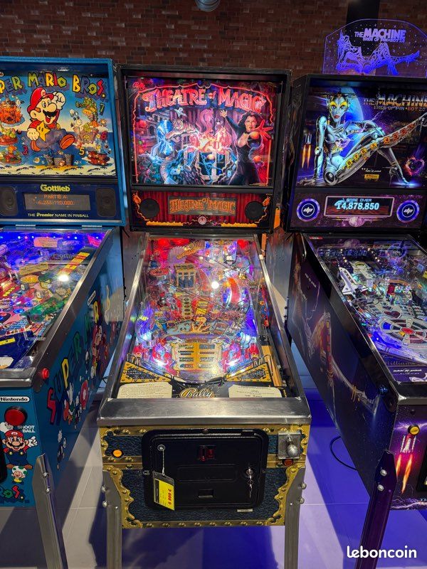 flipper theatre of magic bally pinball machine