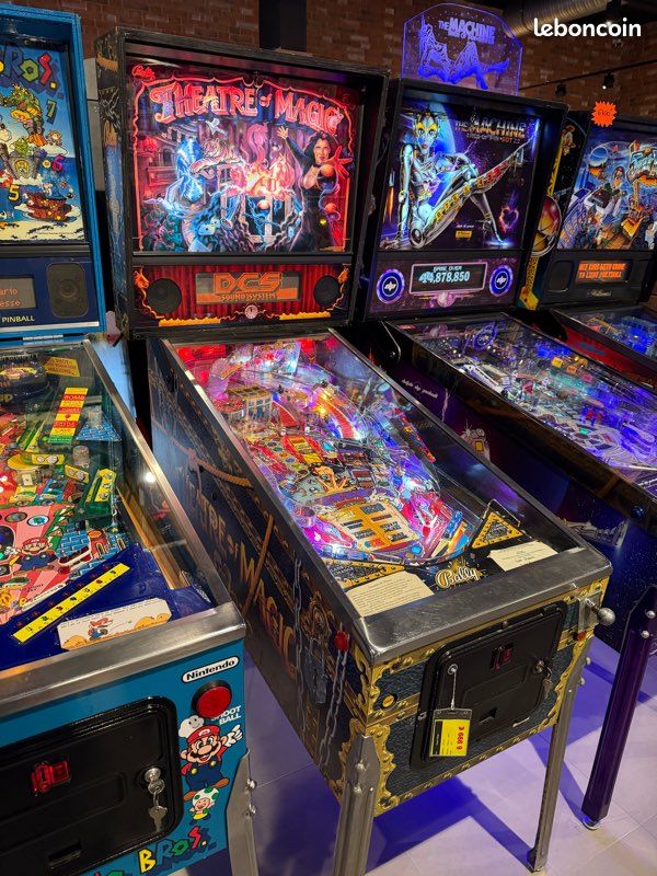 flipper theatre of magic bally pinball machine