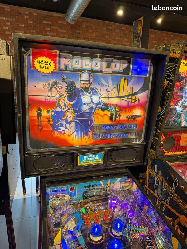 backglass flipper robocop data east