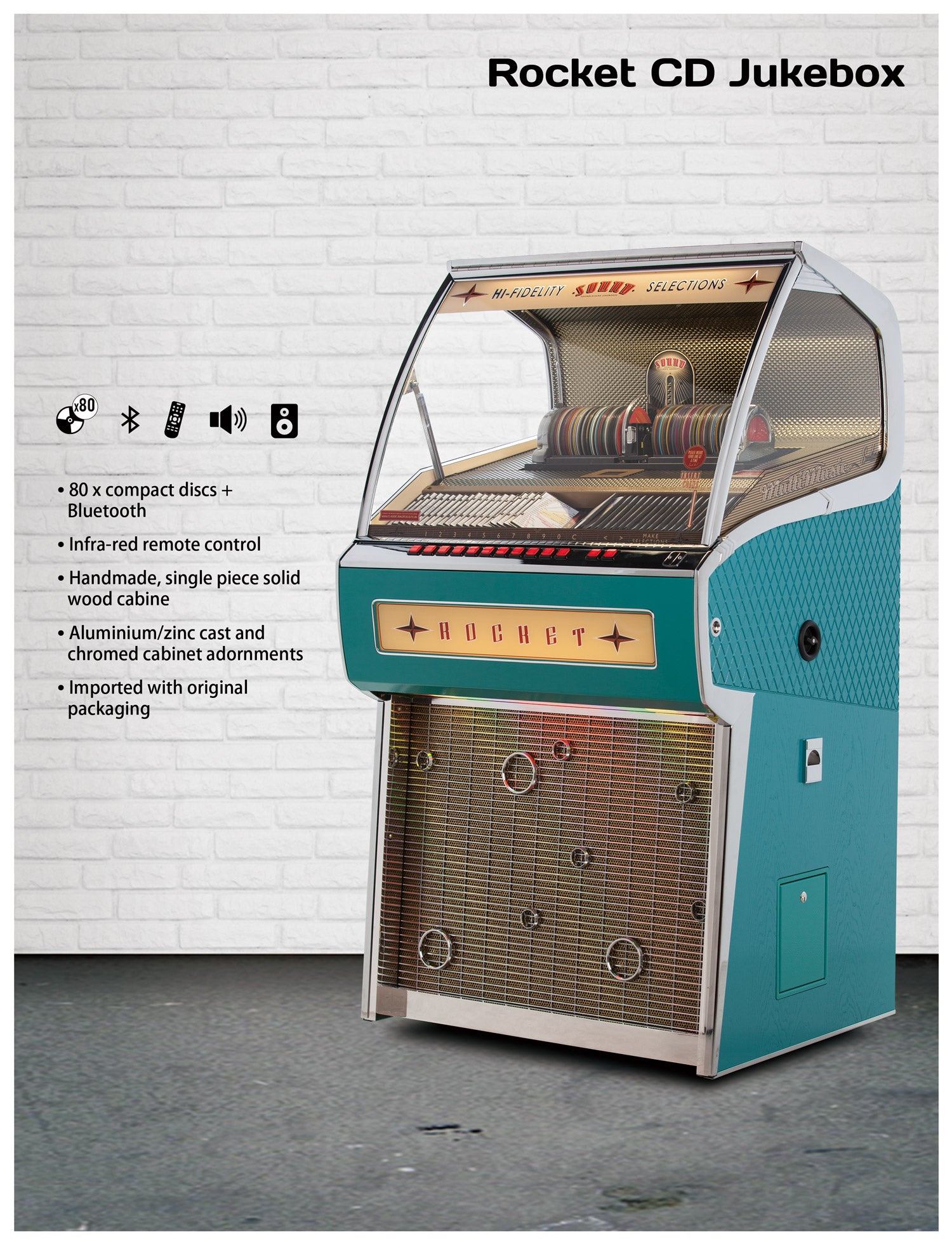 Jukebox Rocket CD Sound Leisure | Vintage Legends