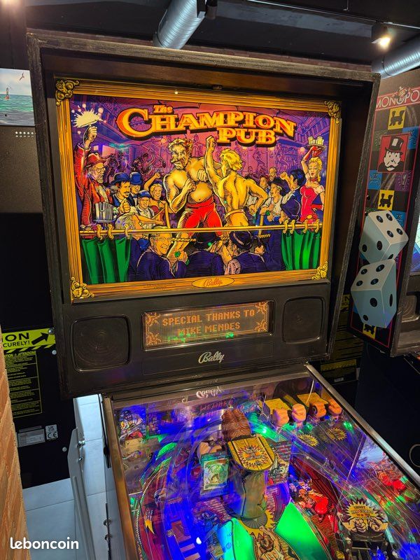 Flipper Champion Pub occasion