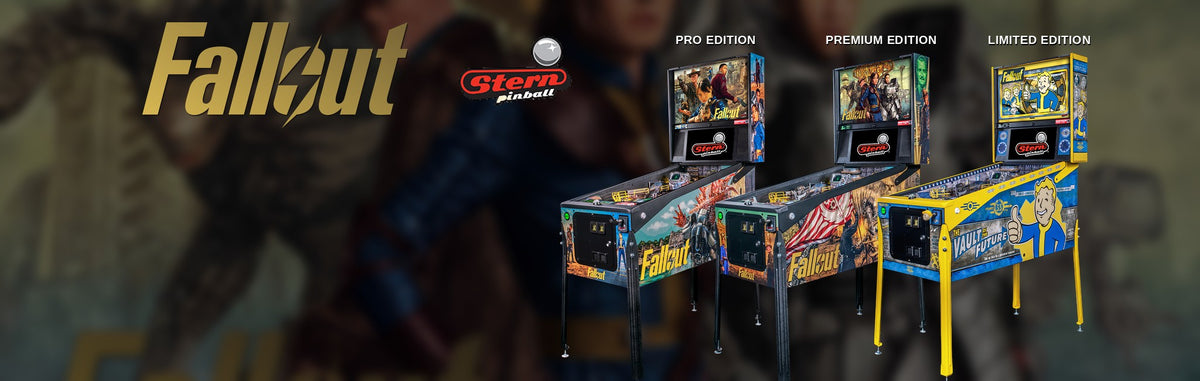 Flipper Fallout Stern Pinball - Pro, Premium et Limited Edition - Vintage Legends