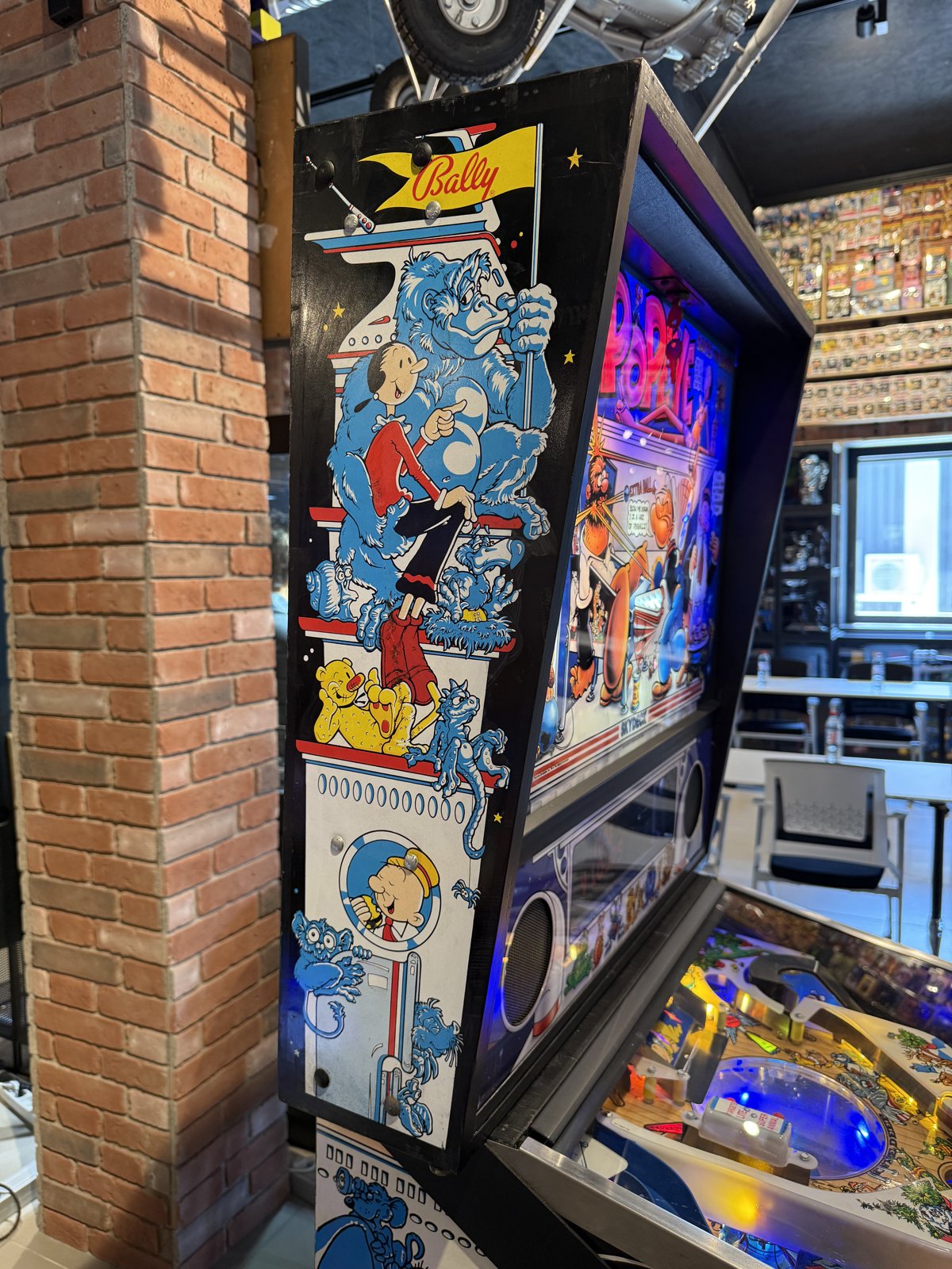 Flipper Popeye Saves the Earth Bally 1994 d'occasion à vendre – Vintage Legends (photo 3)