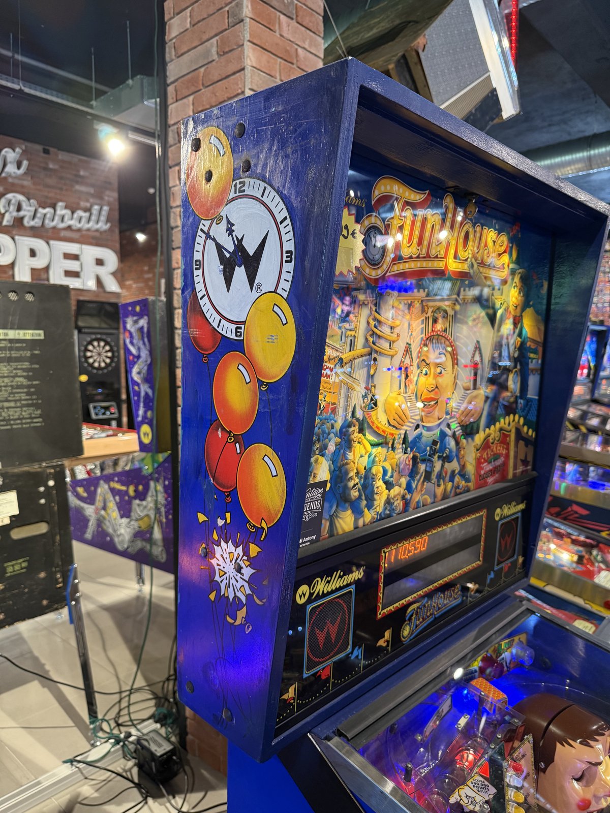 Flipper Funhouse Williams 1990 d'occasion à vendre – Vintage Legends (photo 3)