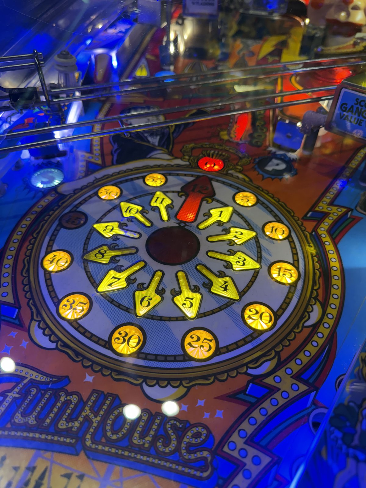 Flipper Funhouse Williams 1990 d'occasion à vendre – Vintage Legends (photo 13)