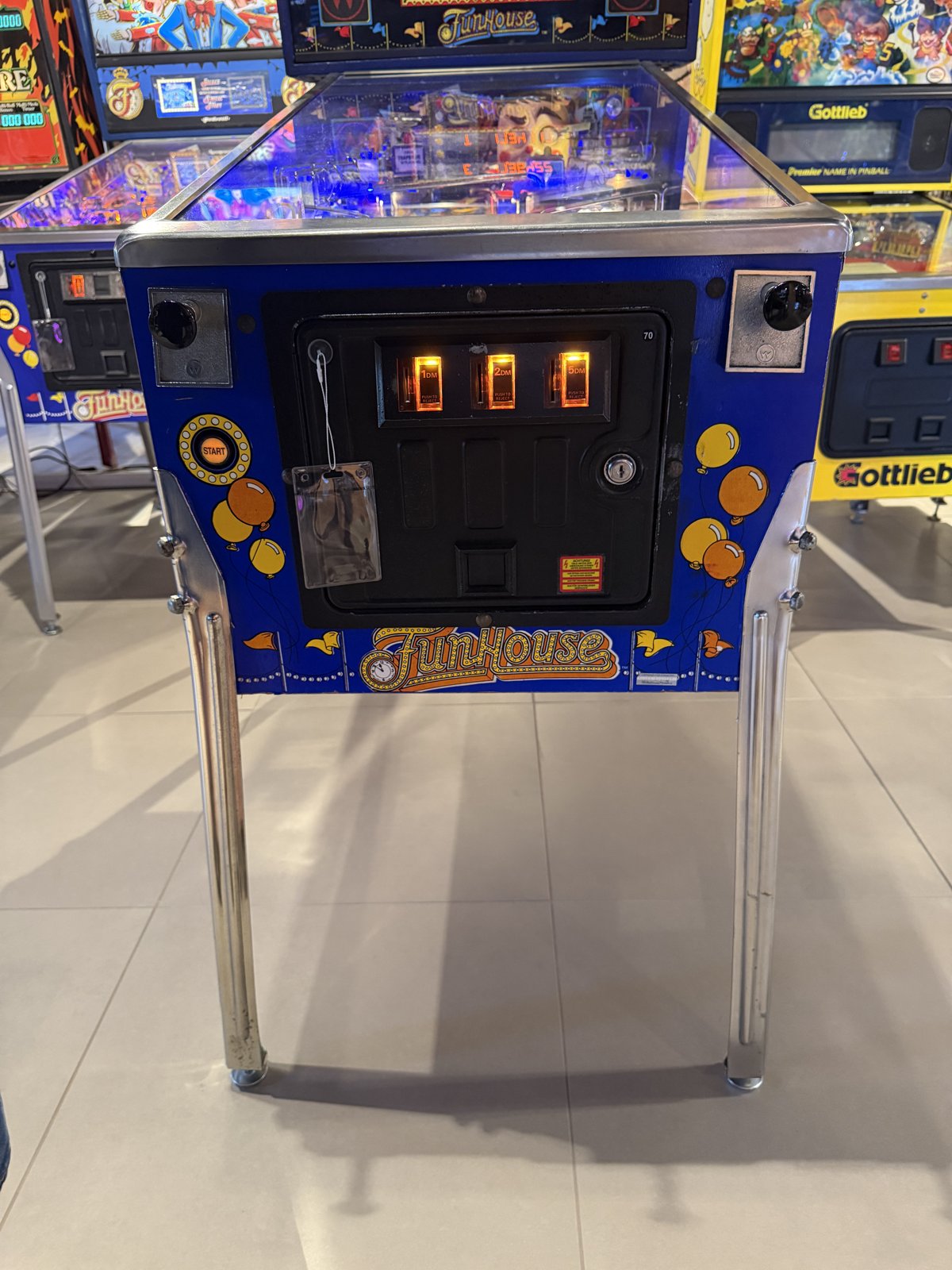 Flipper Funhouse Williams 1990 d'occasion à vendre – Vintage Legends (photo 15)