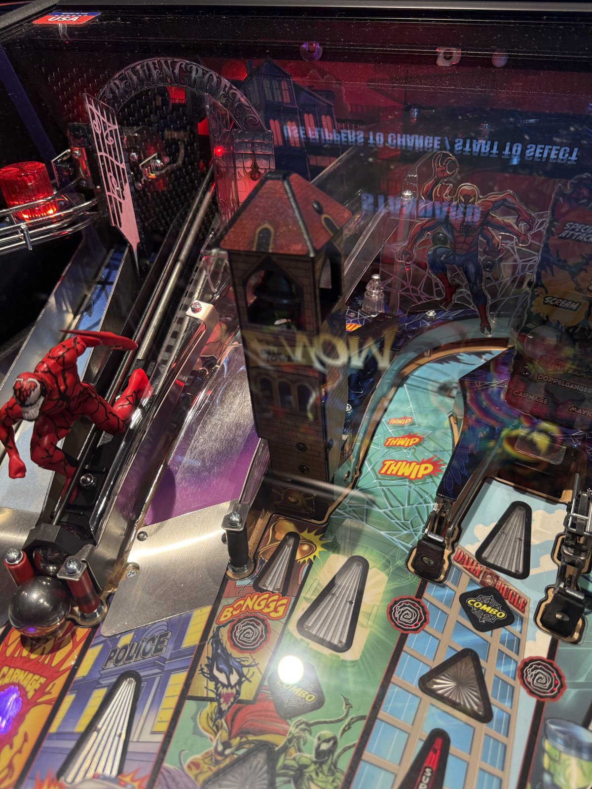 Flipper Venom Pro Stern 2023 Marvel d'occasion à vendre – Vintage Legends (photo 9)